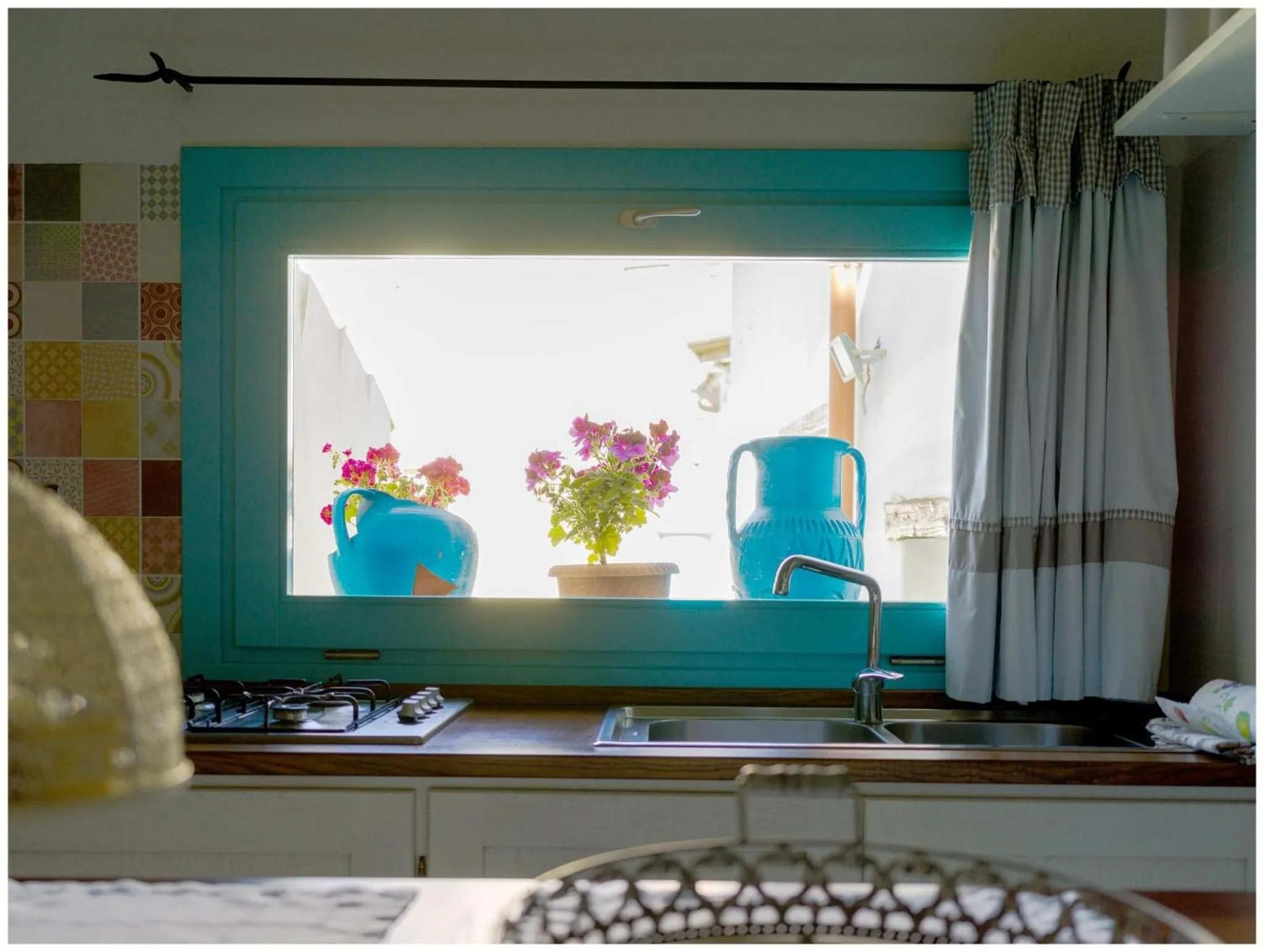 Decorative detail in B&B Roseddu