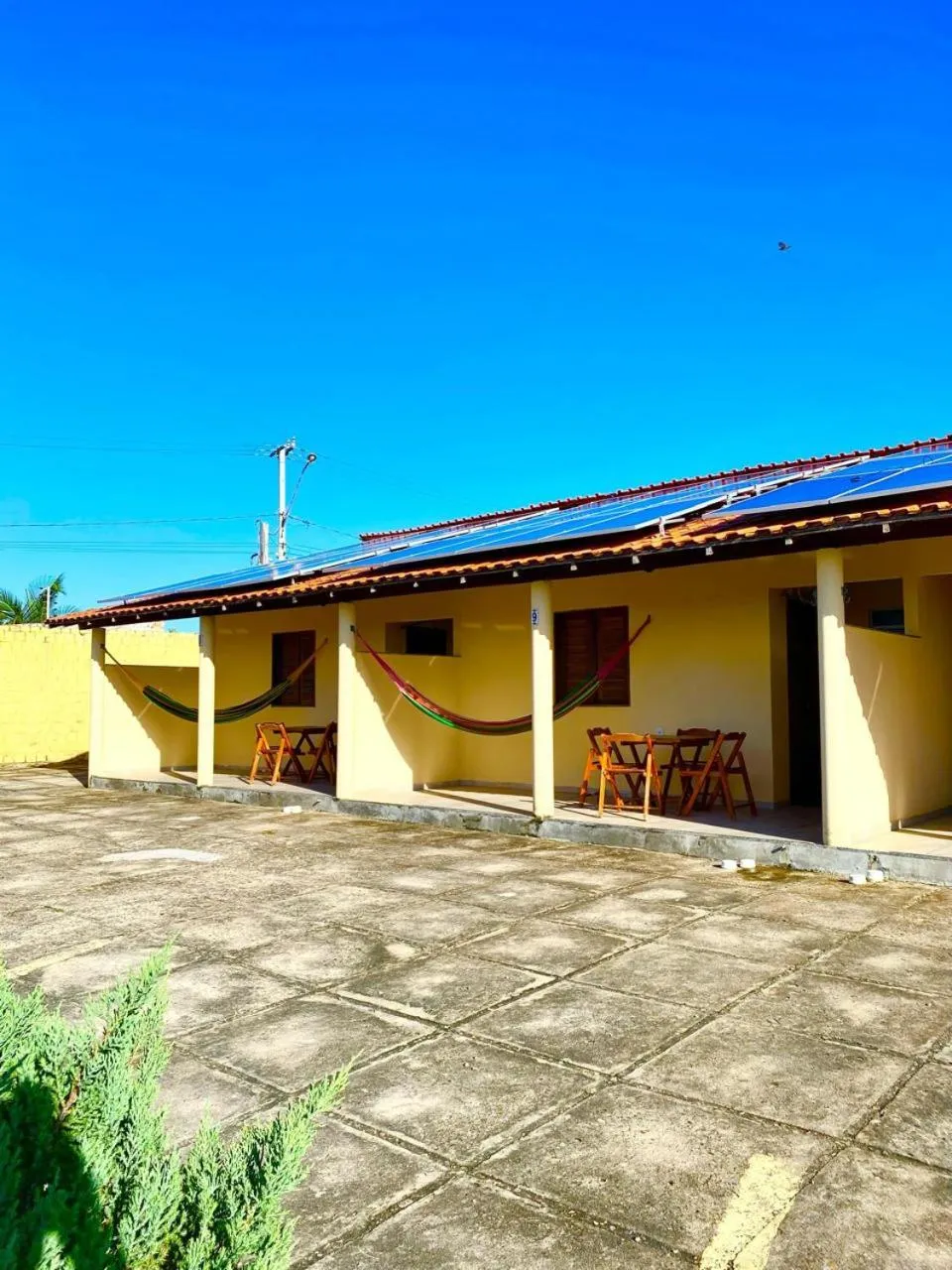 Patio in Pousada Sonho de Mar