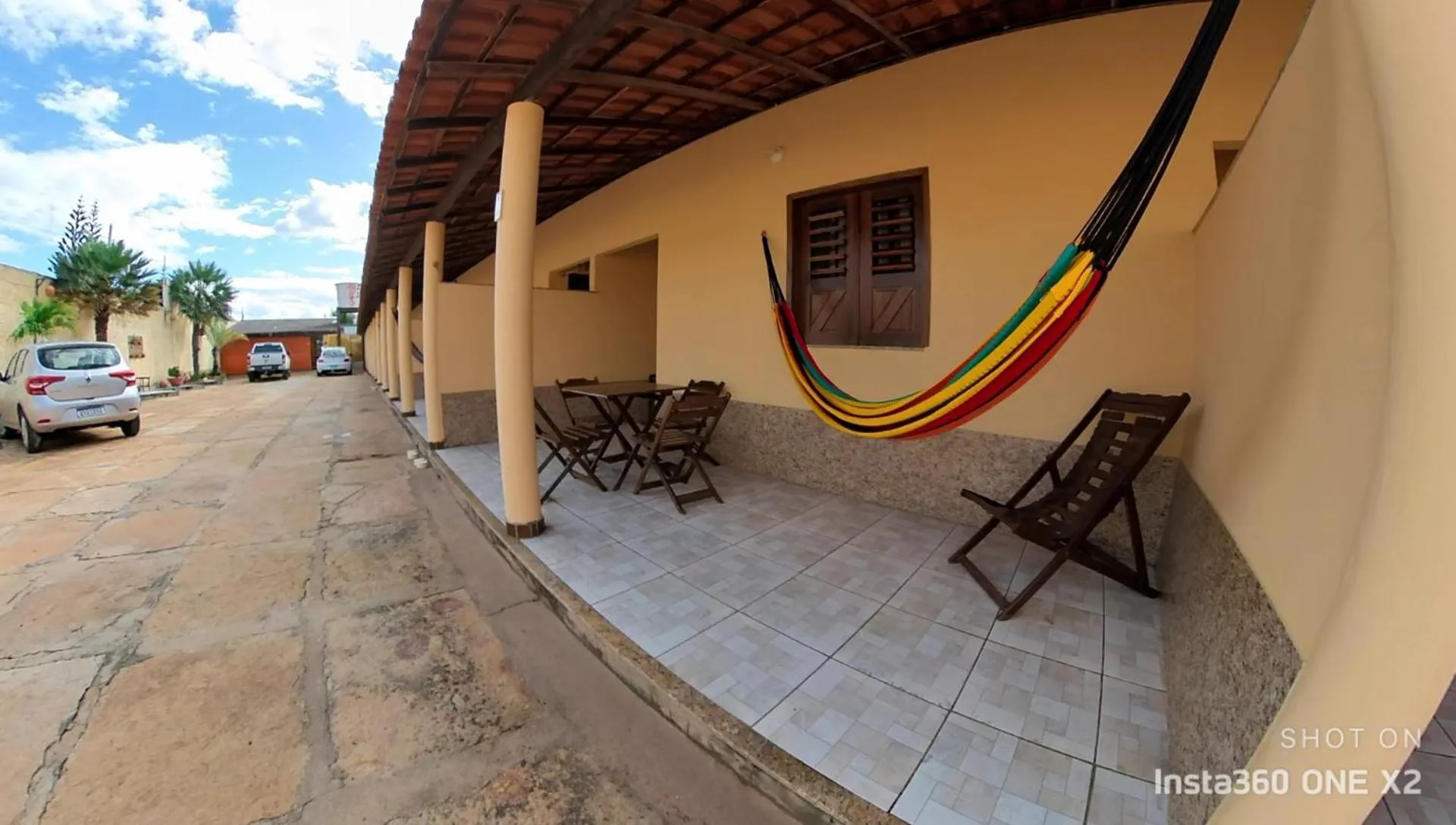 Patio in Pousada Sonho de Mar