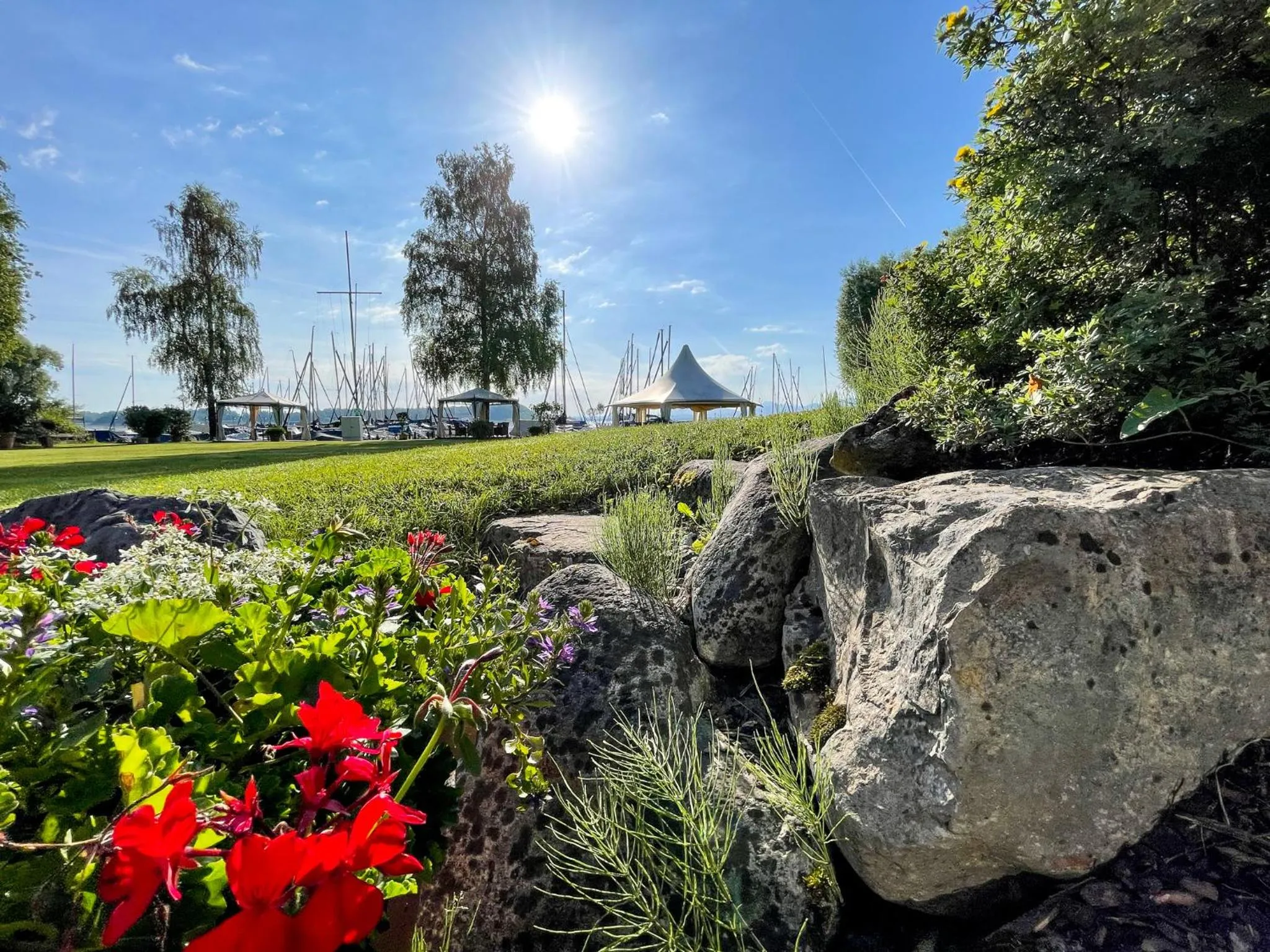 Garden in Yachthotel Chiemsee GmbH