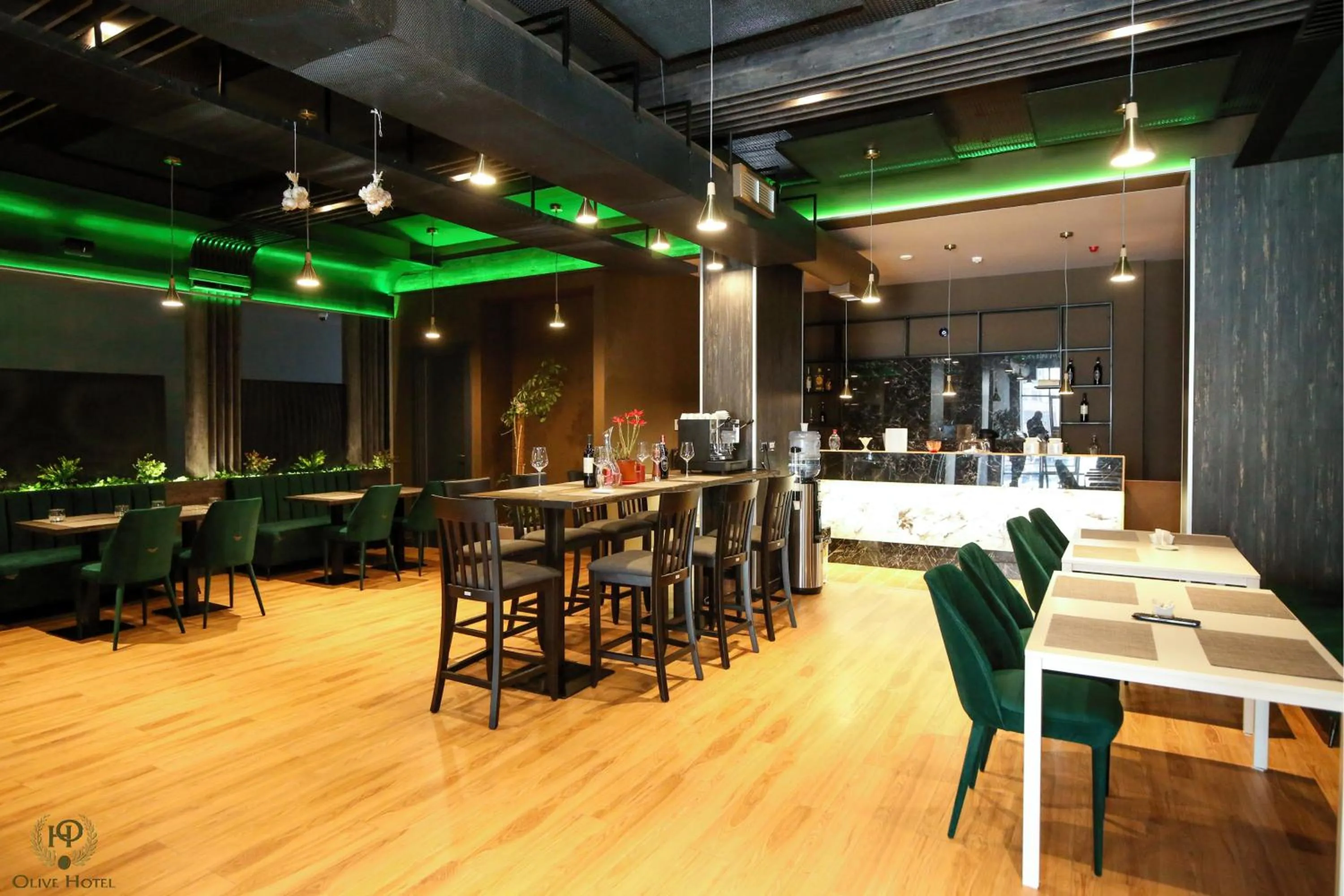 Restaurant/places to eat in Hotel Olive