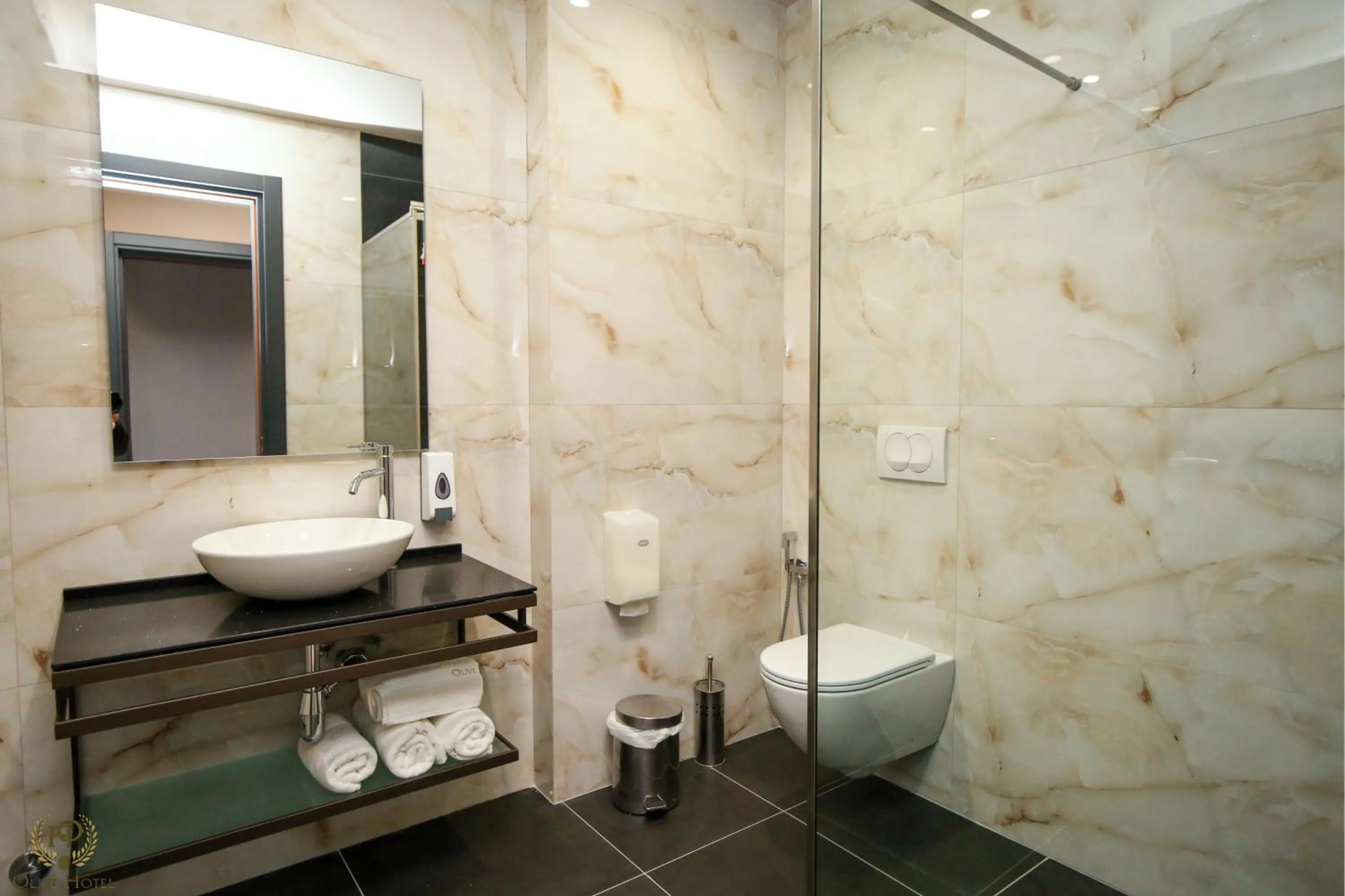 Shower in Hotel Olive