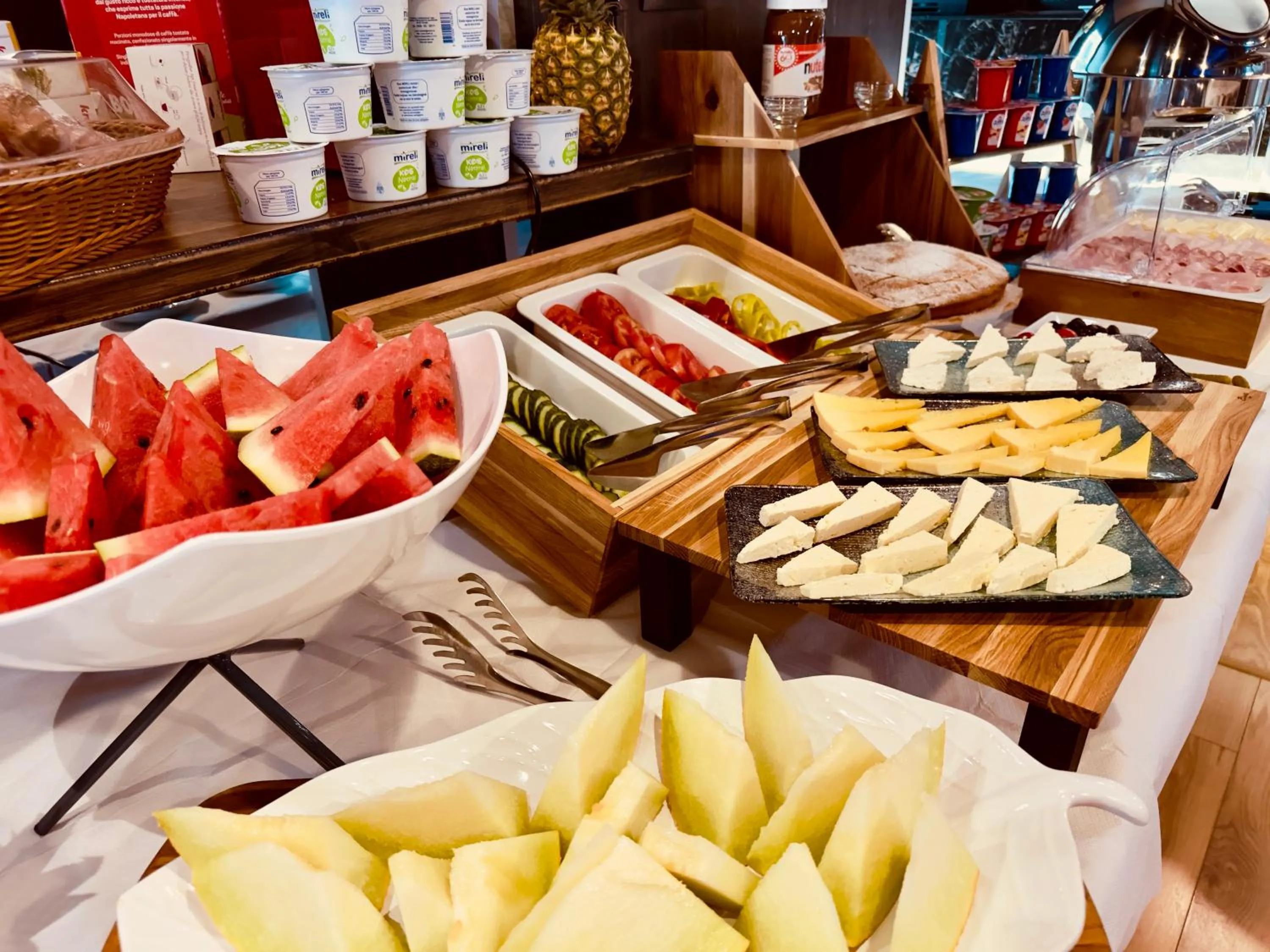 Food and drinks in Hotel Olive