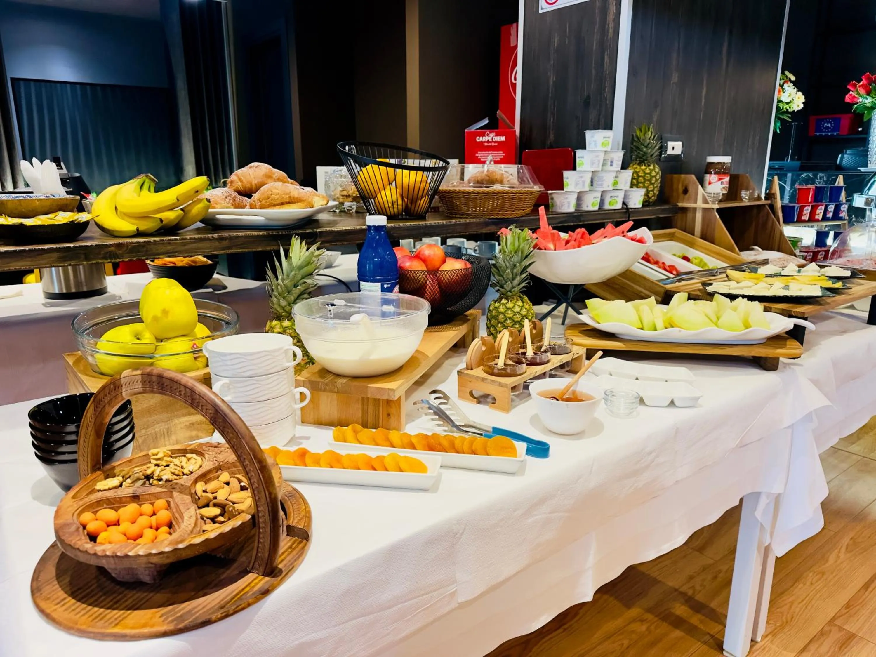 Food and drinks in Hotel Olive