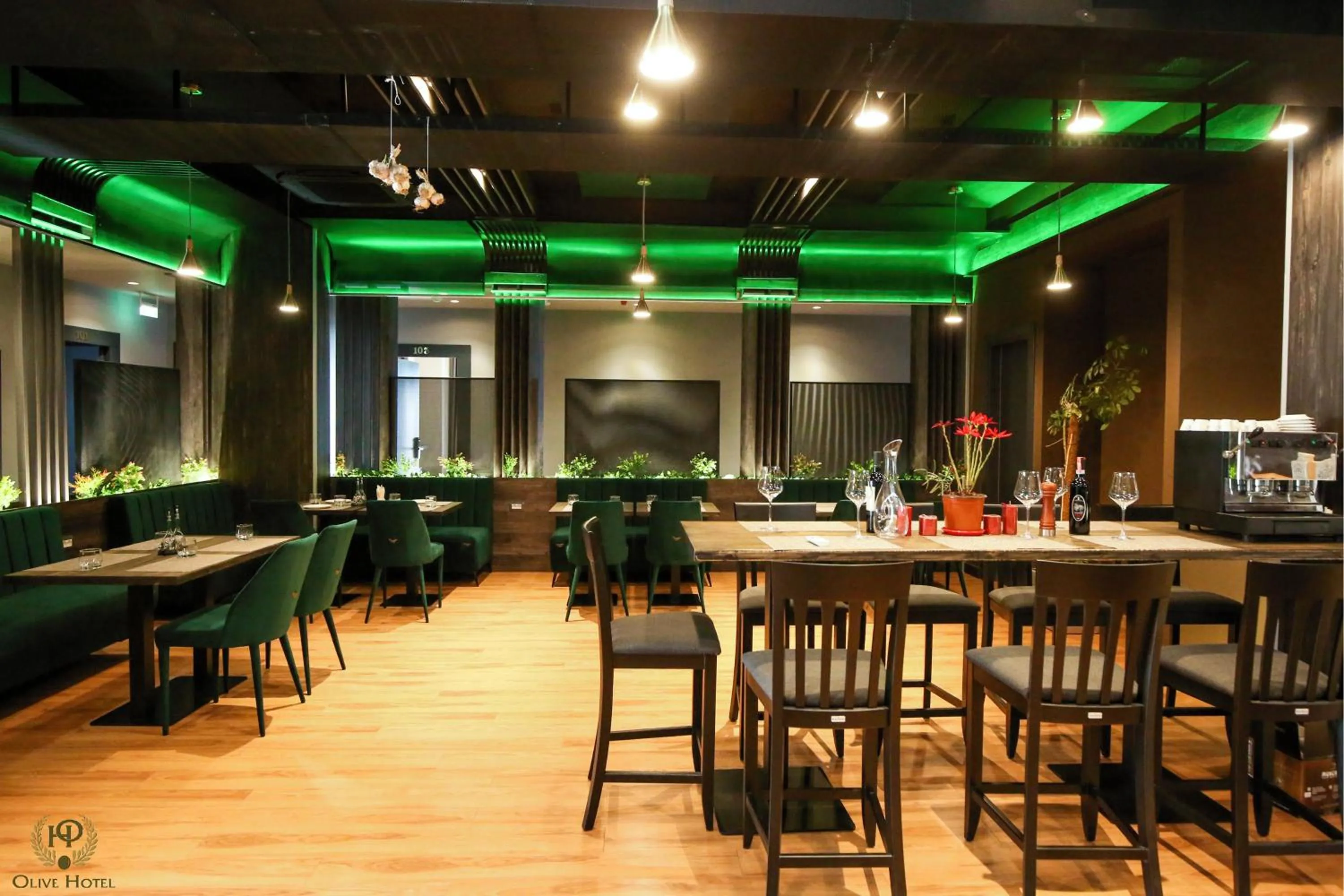 Restaurant/places to eat in Hotel Olive