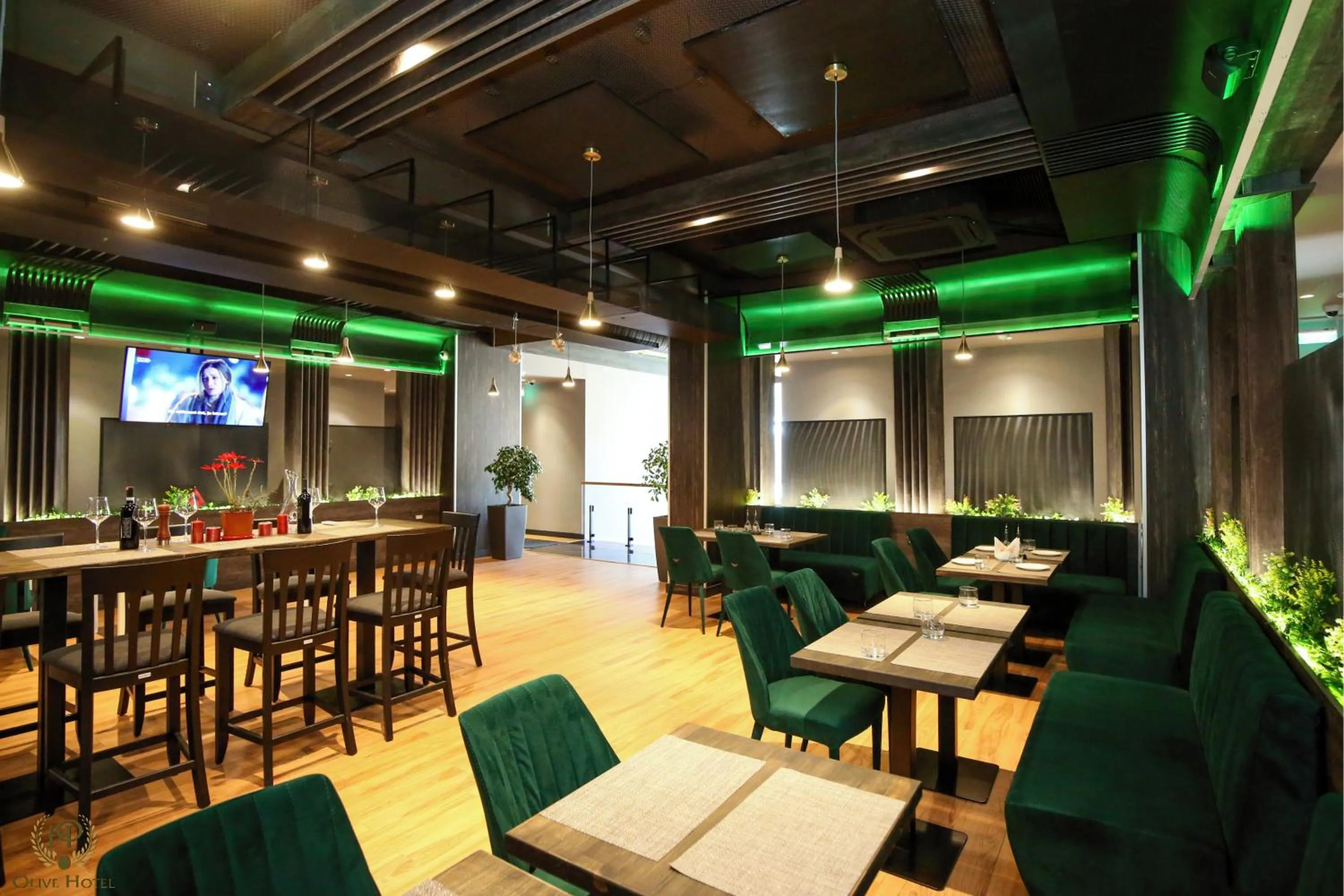 Restaurant/places to eat in Hotel Olive