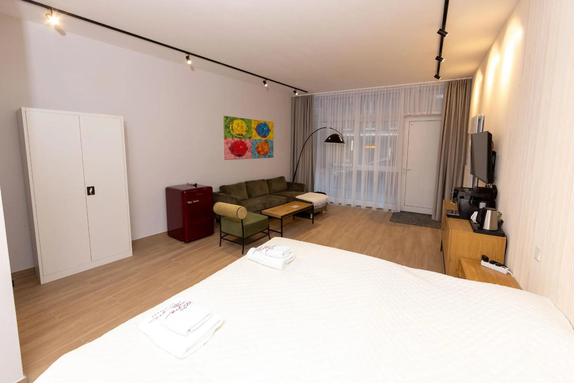 Bed in Hotel Allegra