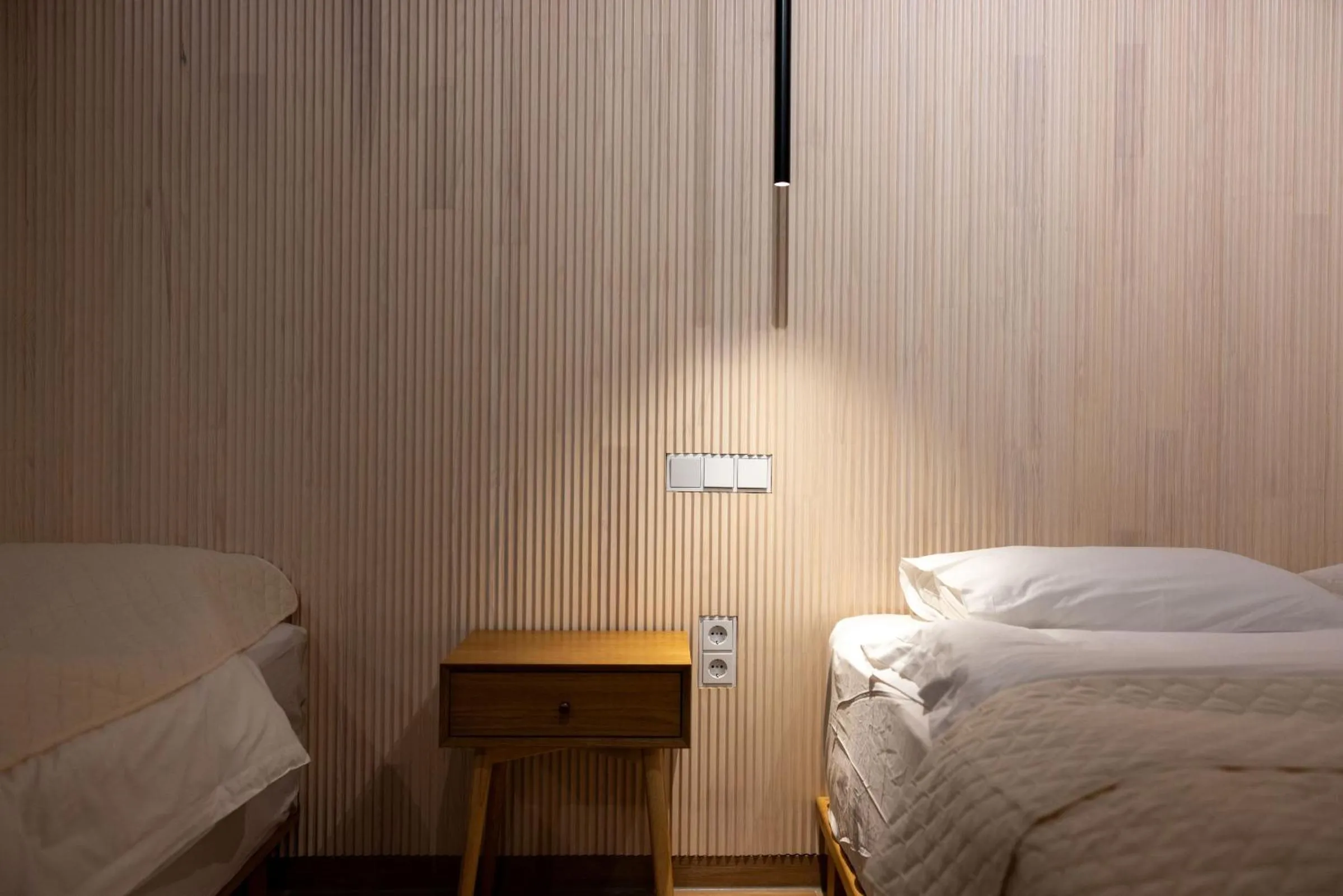 Bed in Hotel Allegra