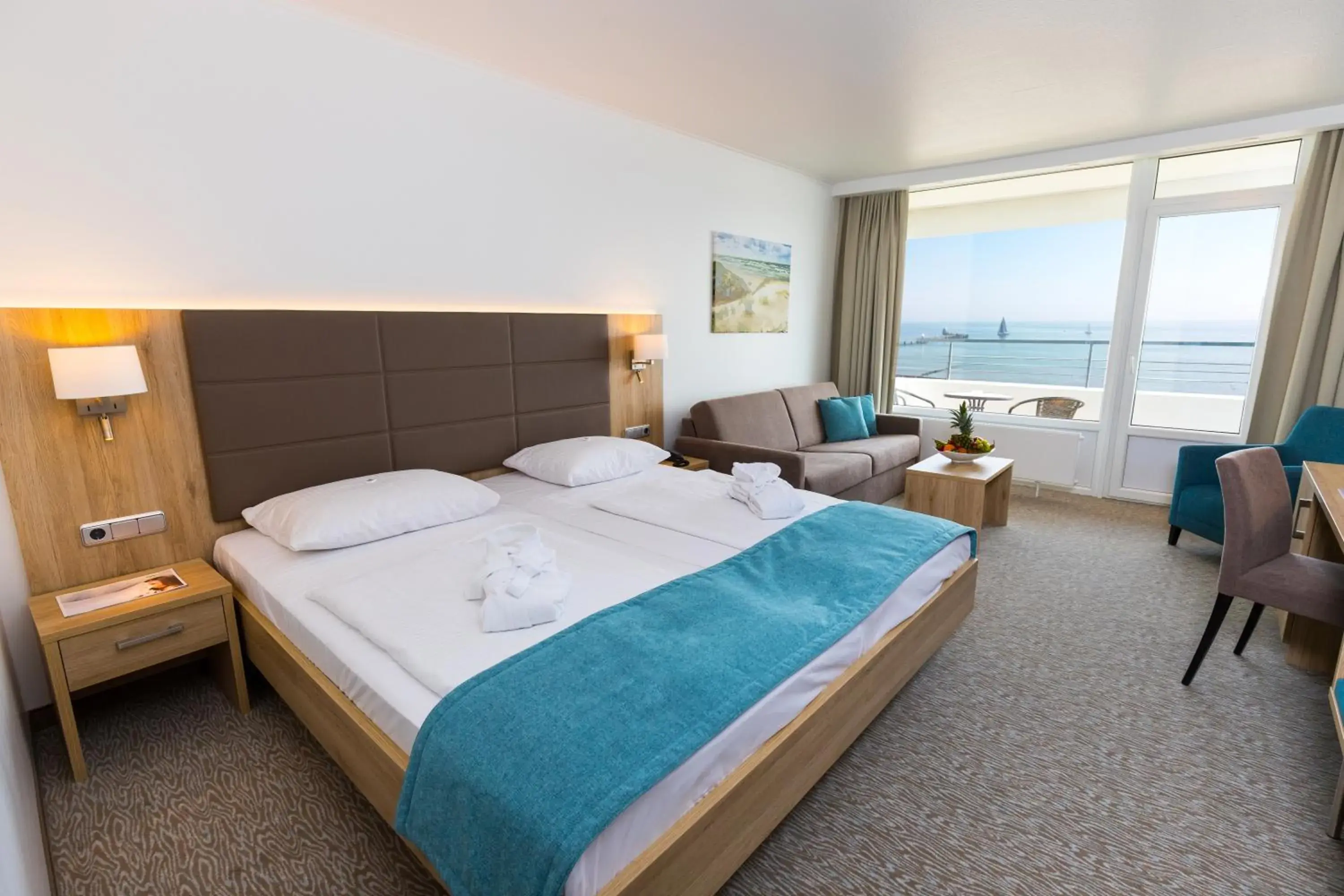 Double Room with Sea View in Carat Hotel Grömitz Double Room with Sea View in Carat Hotel Grömitz