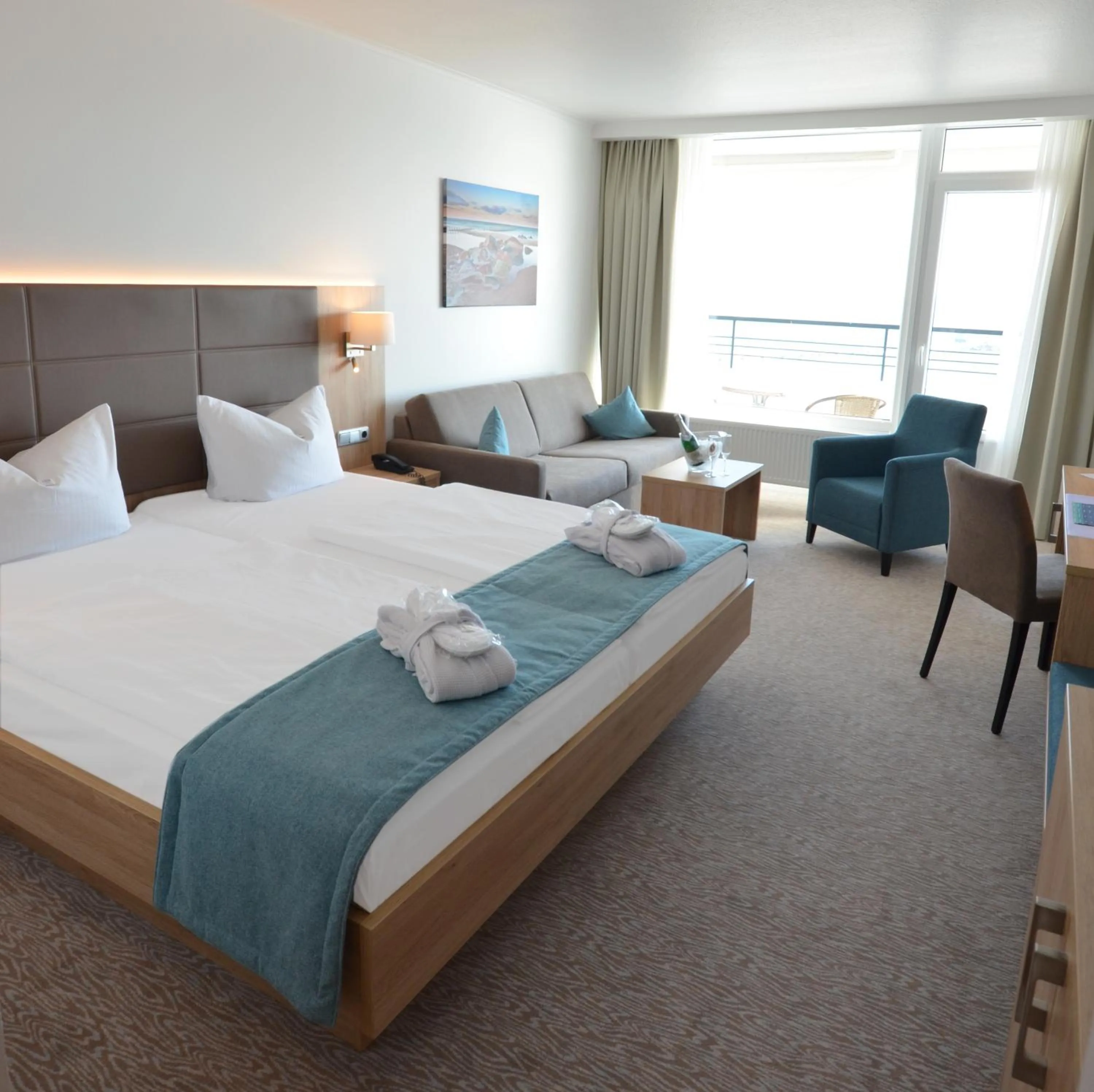 Photo of the whole room, Bed in Carat Hotel Grömitz