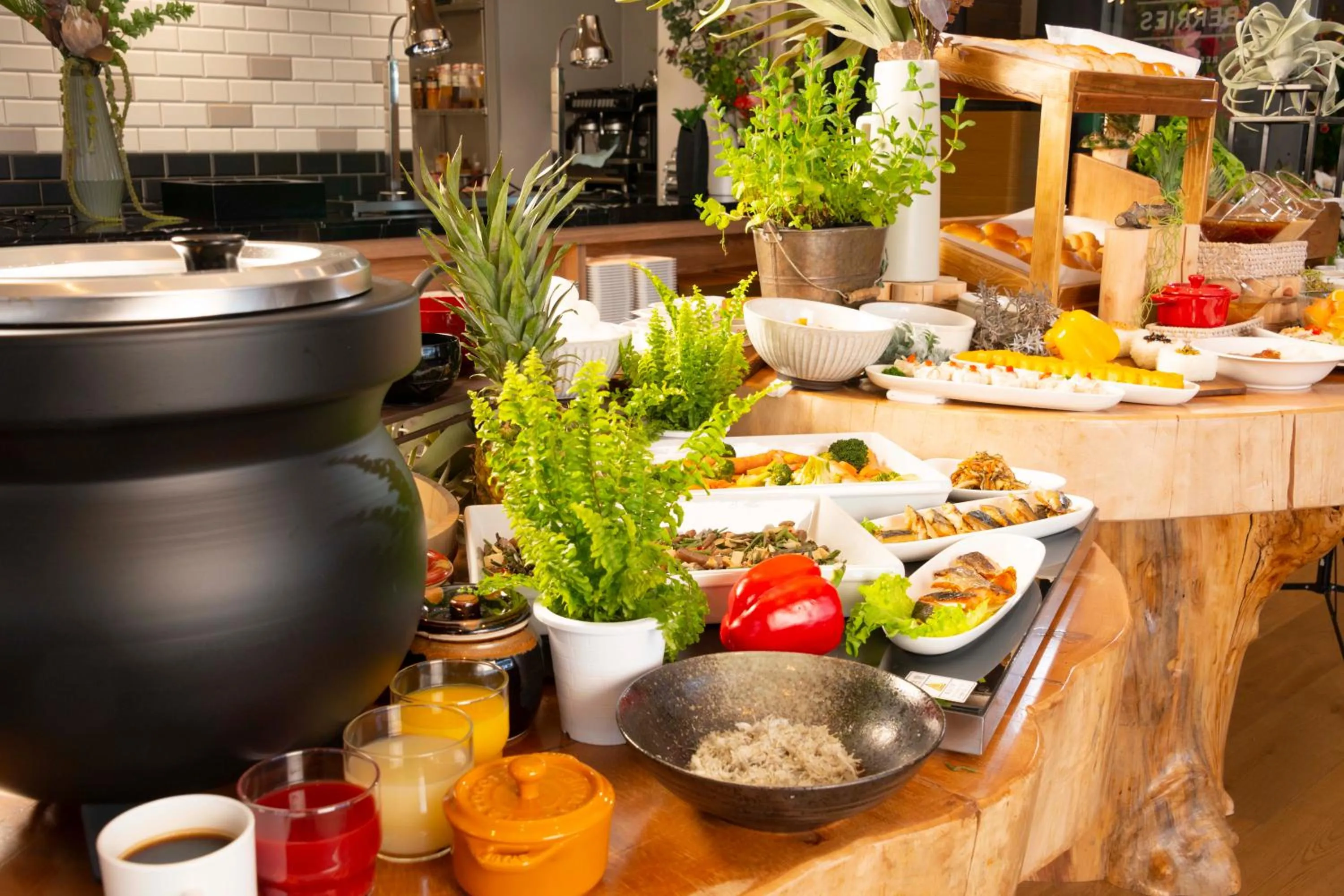 Breakfast in Shinrin Hotel