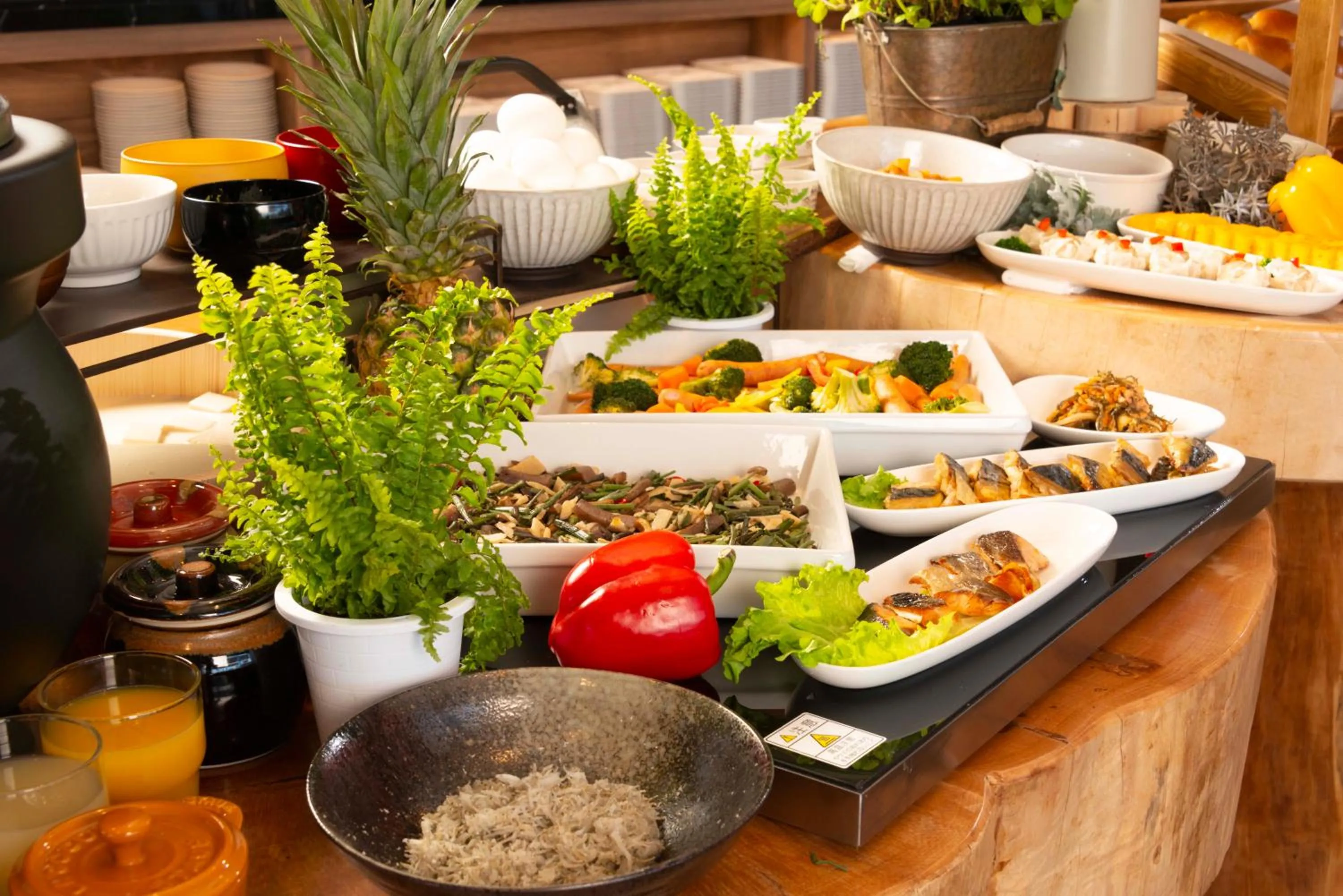 Breakfast in Shinrin Hotel