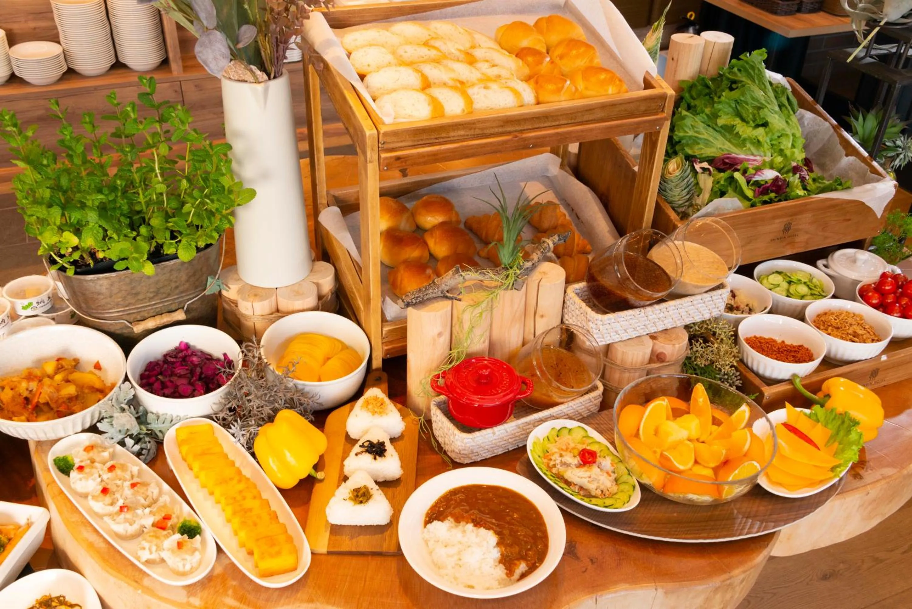 Breakfast in Shinrin Hotel