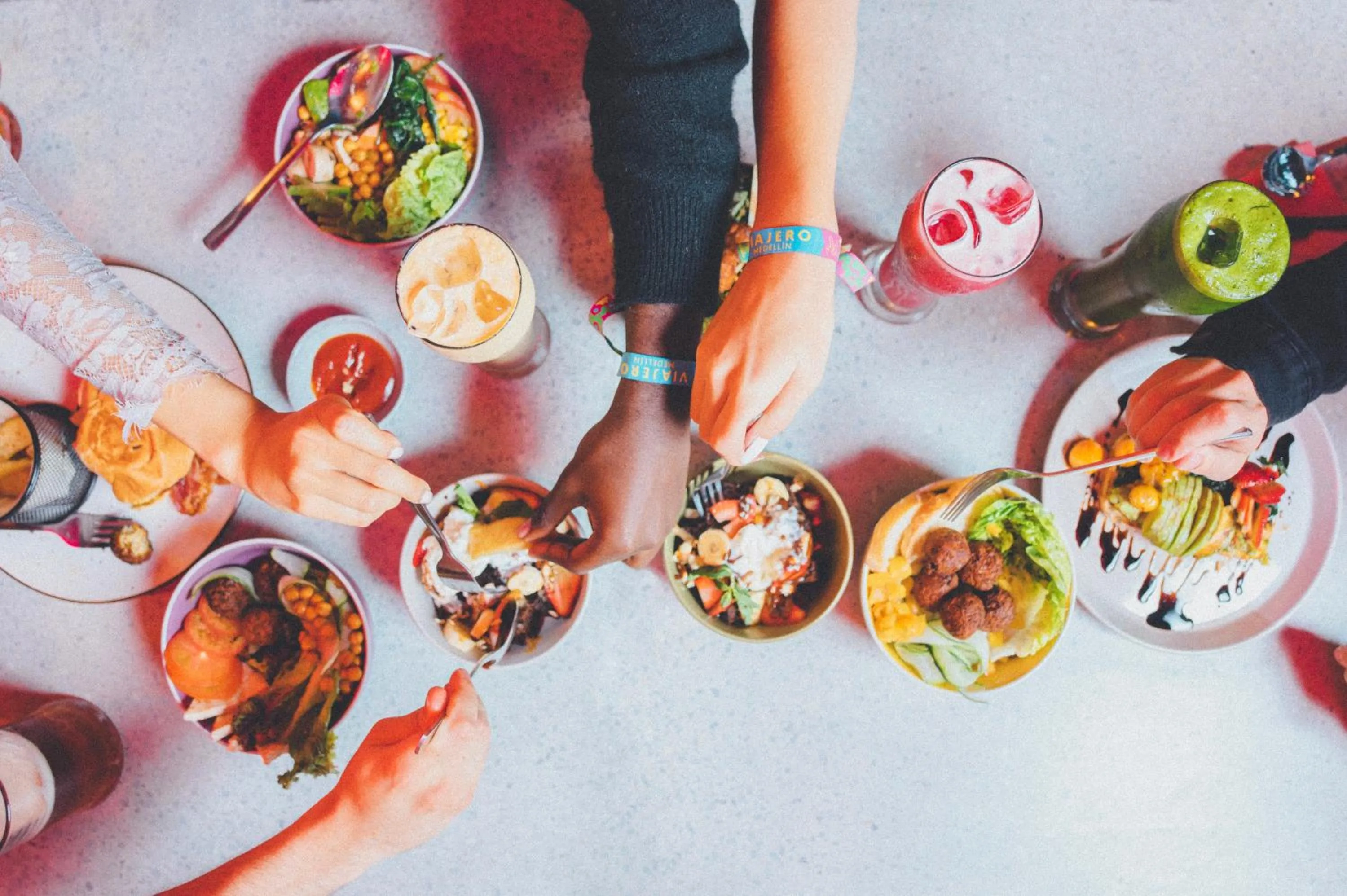 Food and drinks in Viajero Medellín Hostel