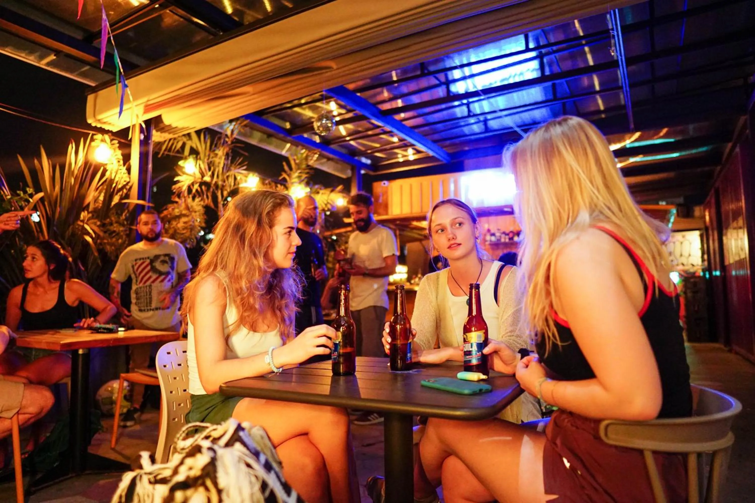 Balcony/Terrace in Viajero Medellín Hostel