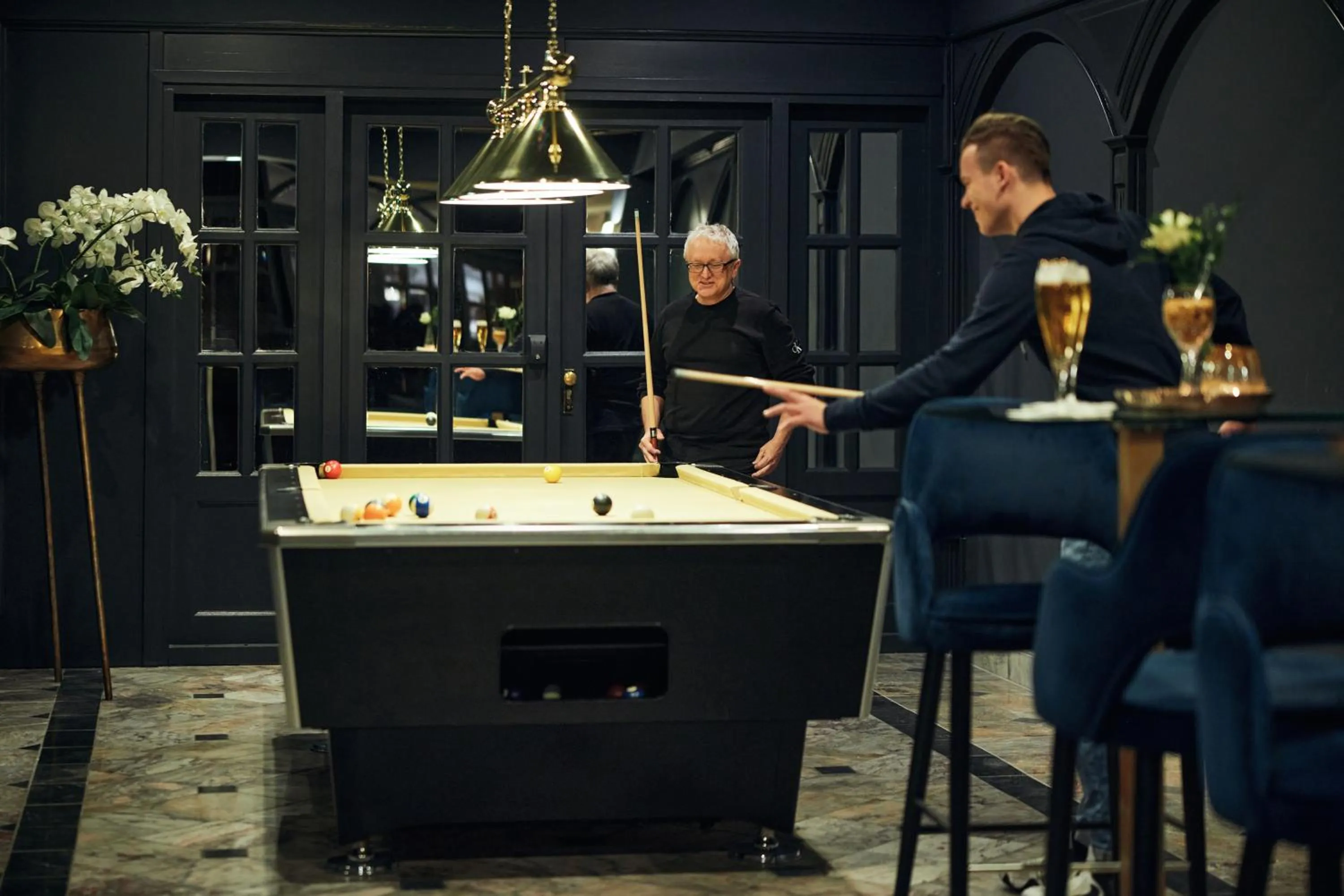 Billiard in Hotel Gladbeck van der Valk