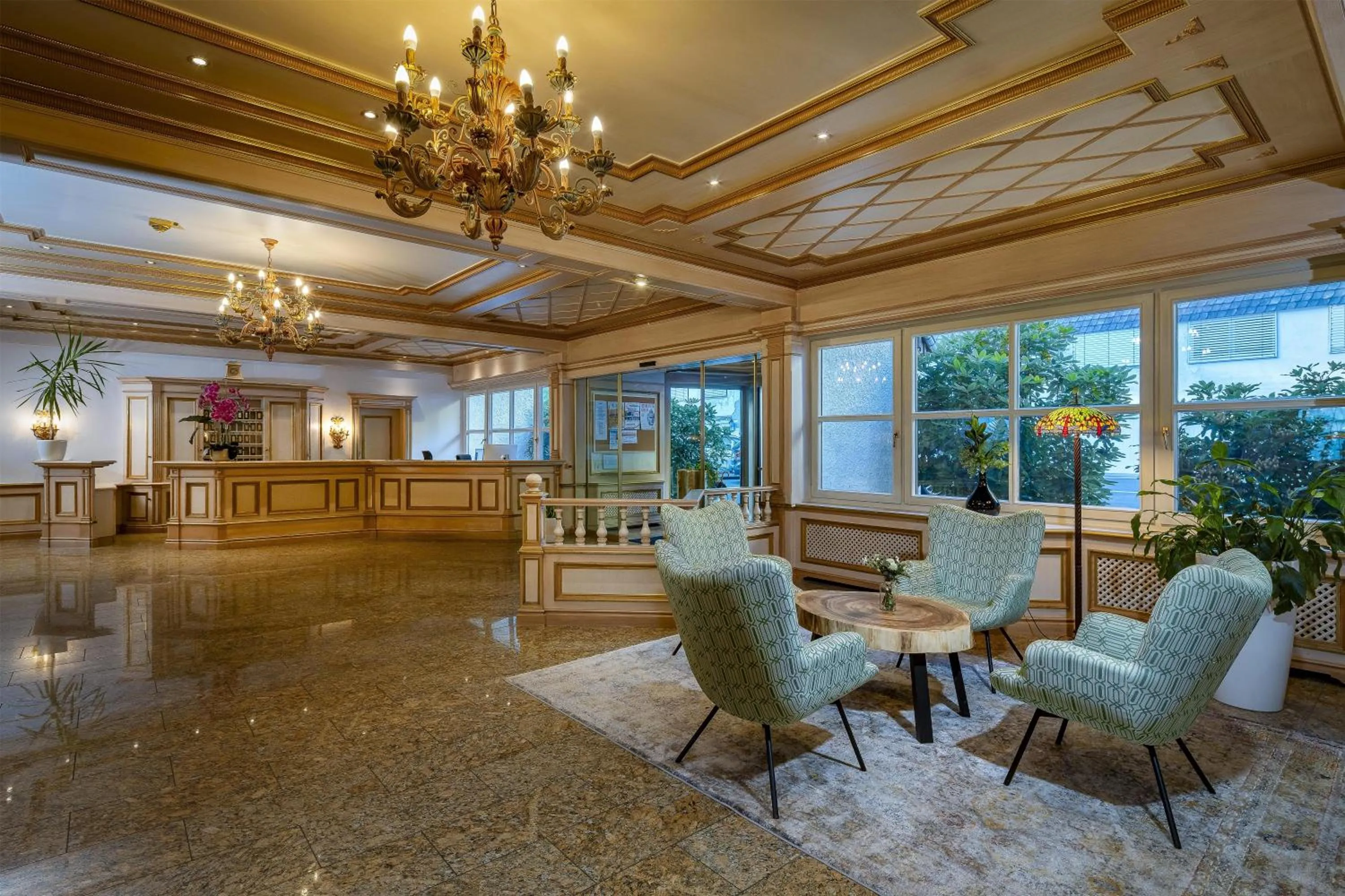 Lobby or reception in Sure Hotel by Best Western Rhoen Garden