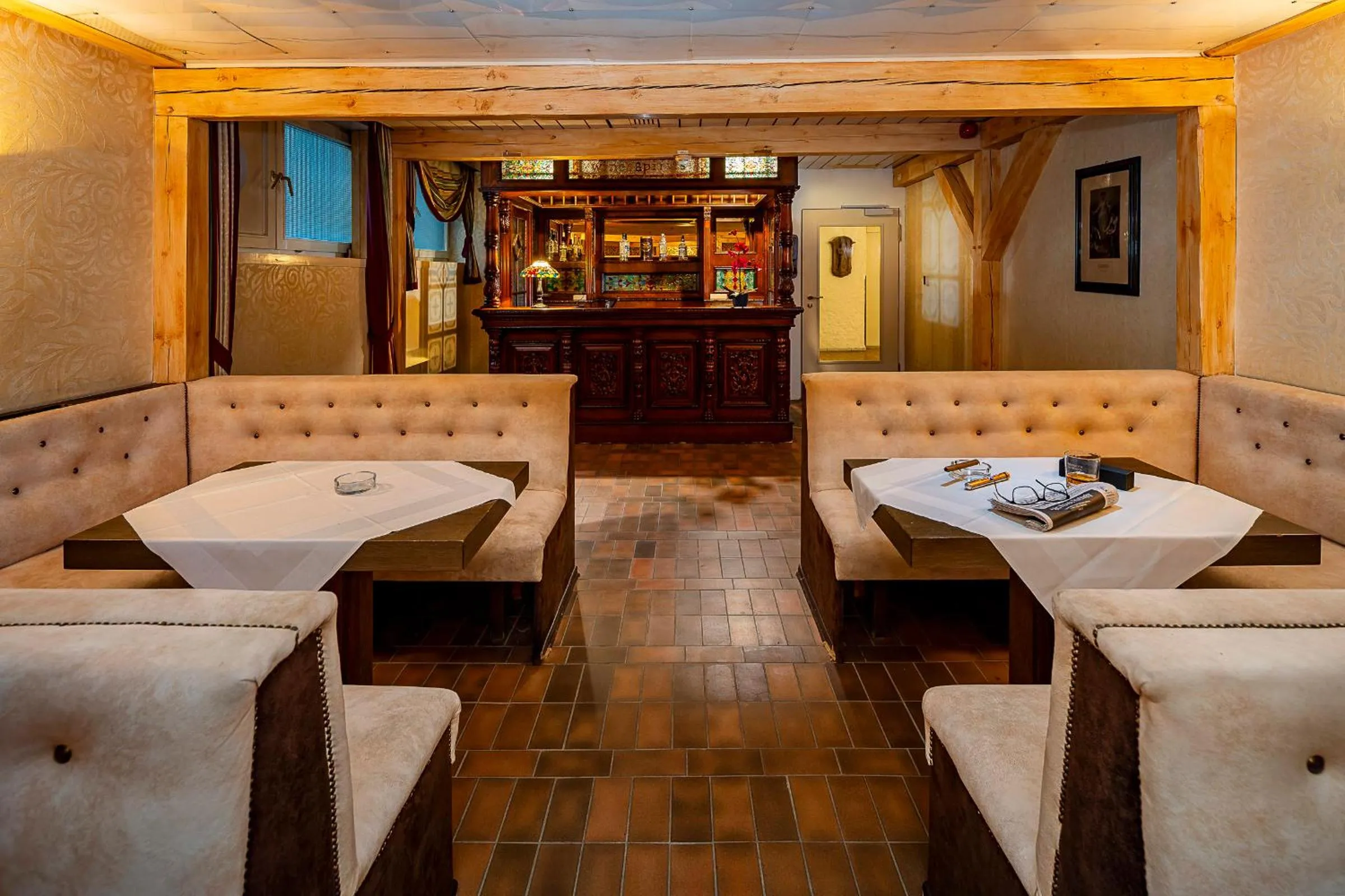 Lounge or bar in Sure Hotel by Best Western Rhoen Garden