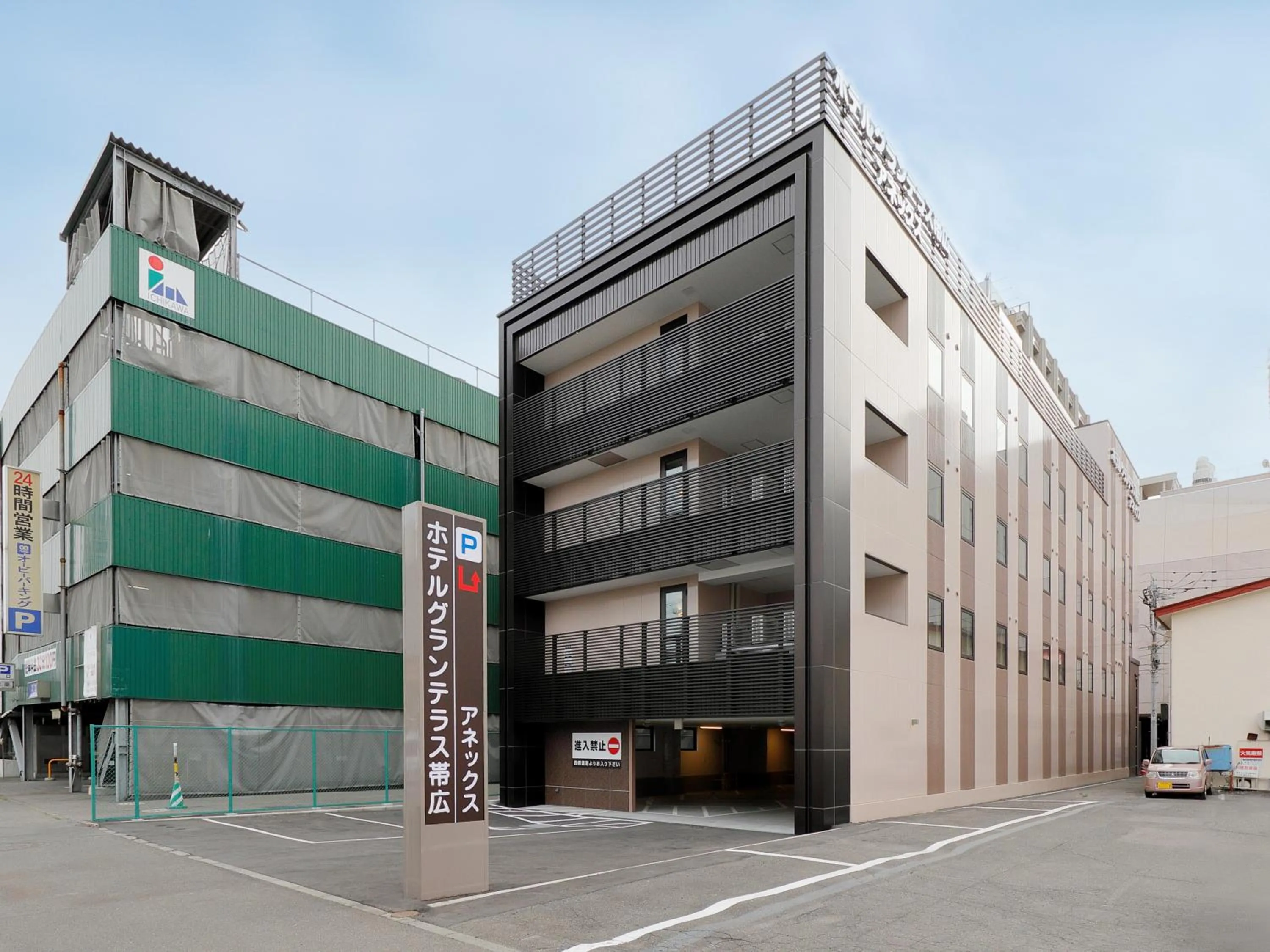 Property building in Hotel Grand Terrace Obihiro Annex