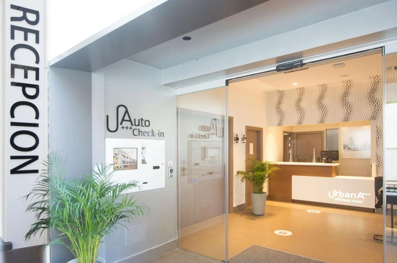 Lobby or reception in Urban A+++ Hotel