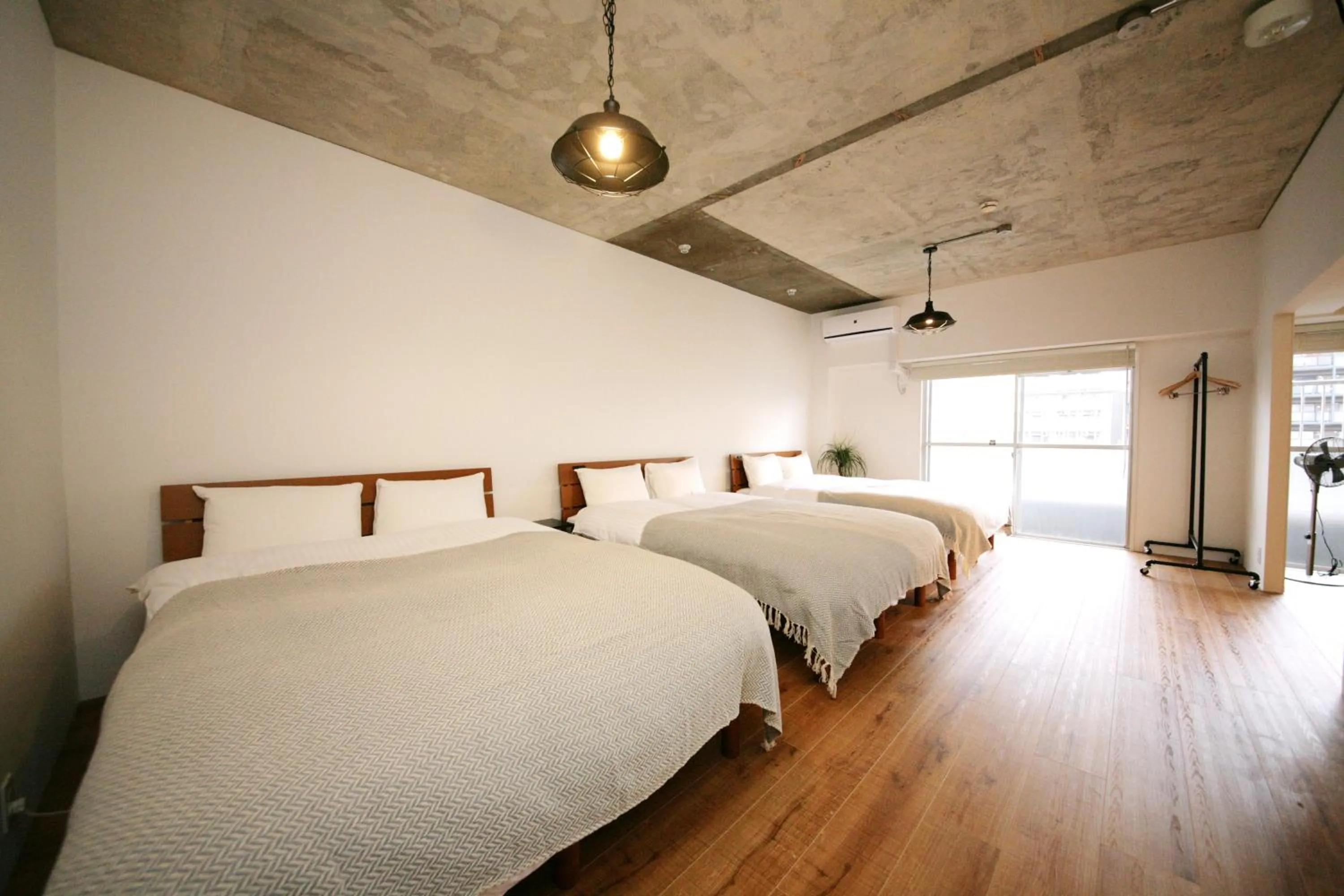 Bed in goom Hotel Hakata-Higashihie-Ekimae