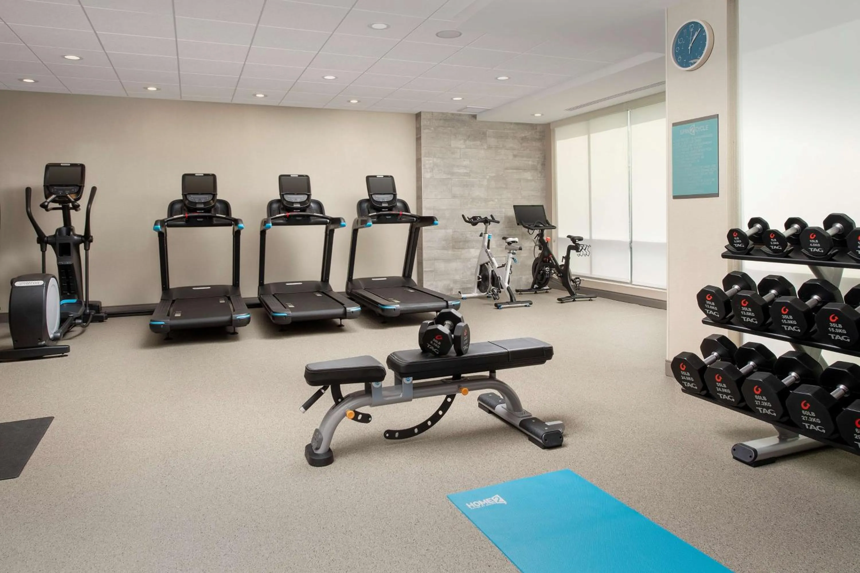 Fitness centre/facilities in Home2 Suites By Hilton Owings Mills, Md