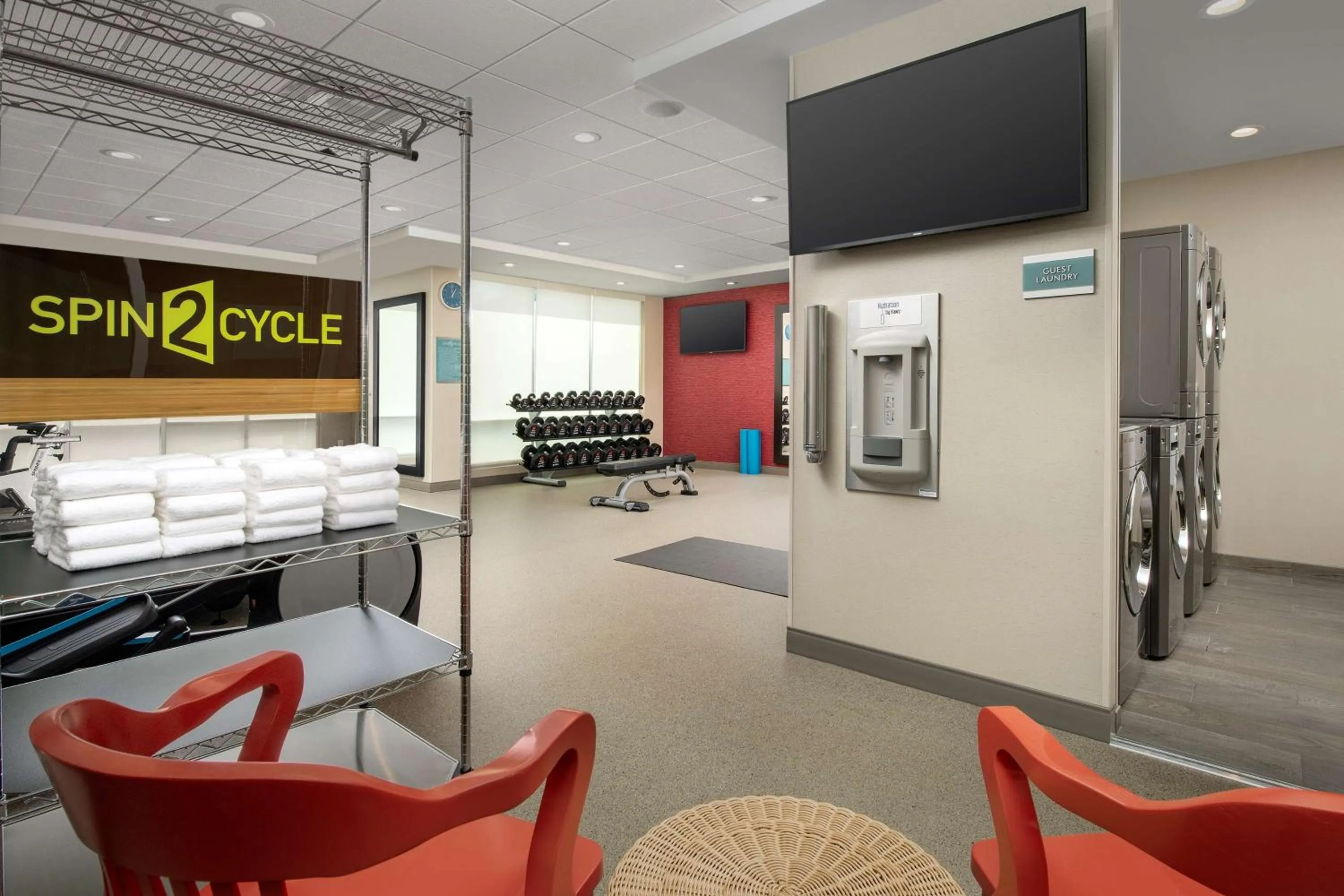 Fitness centre/facilities in Home2 Suites By Hilton Owings Mills, Md