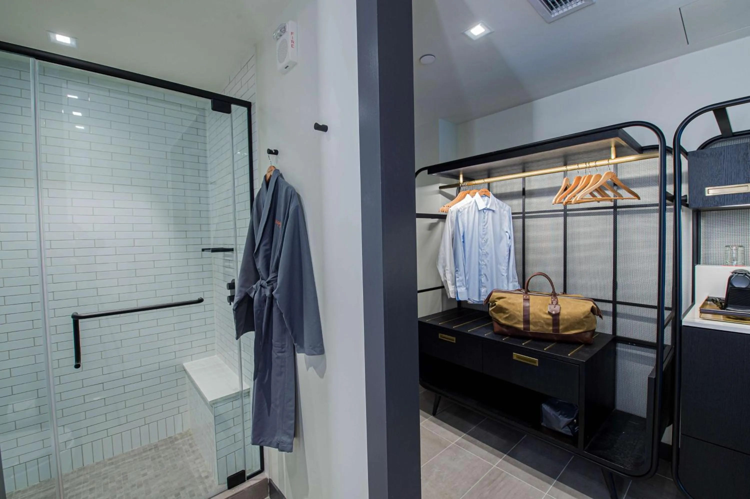 Bathroom in Canopy By Hilton Jersey City Arts District