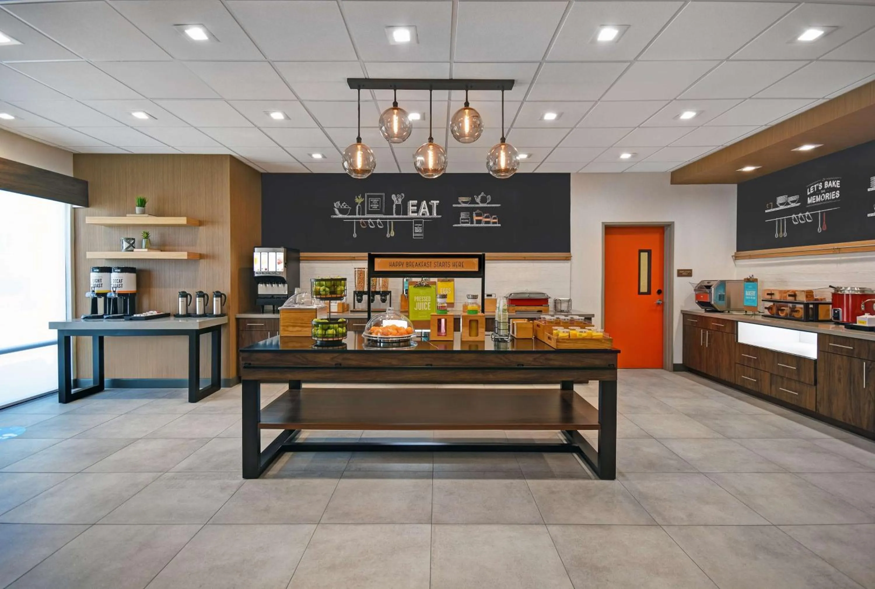 Breakfast in Hampton Inn Midland South, Tx