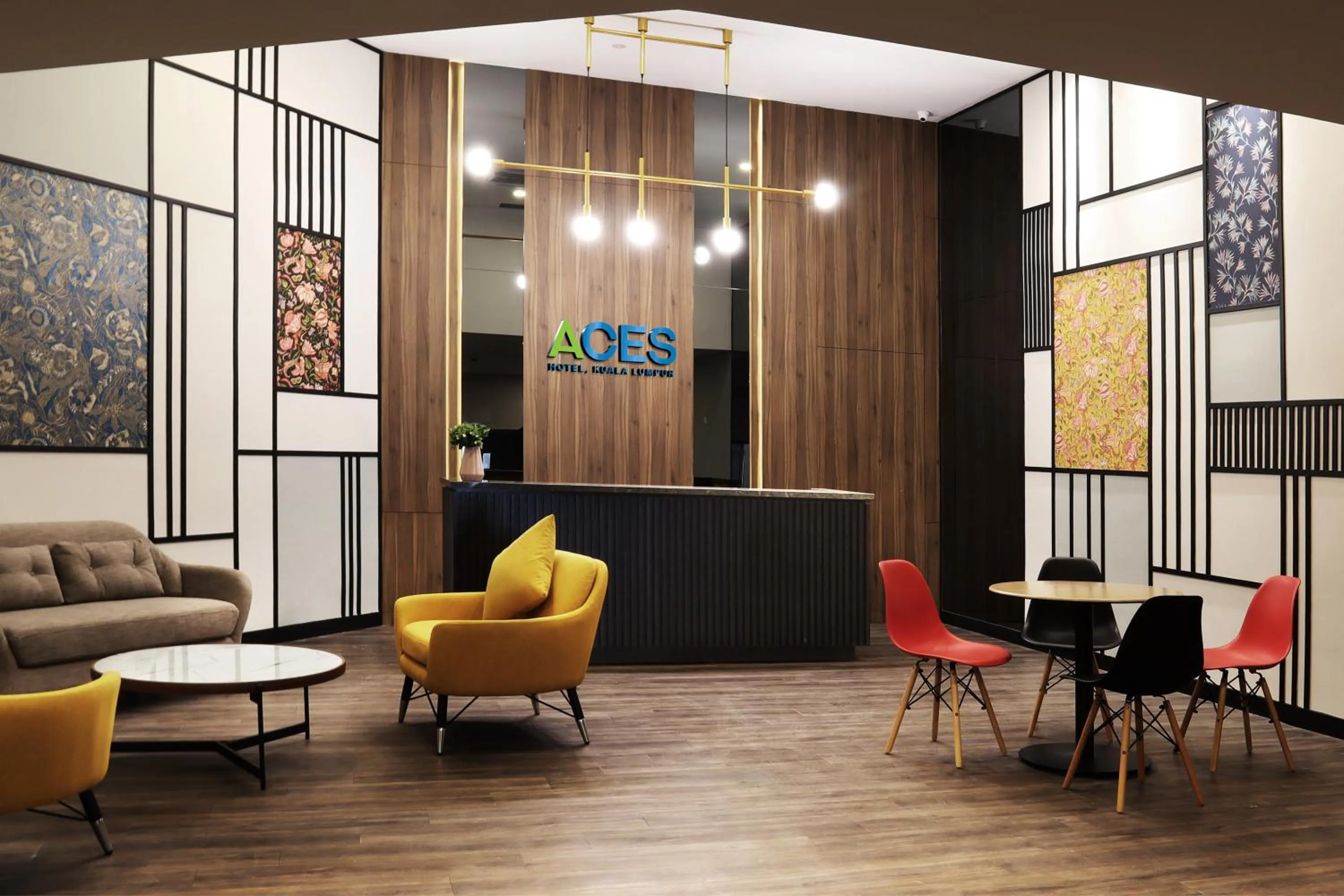 Lobby or reception in ACES Hotel Kuala Lumpur