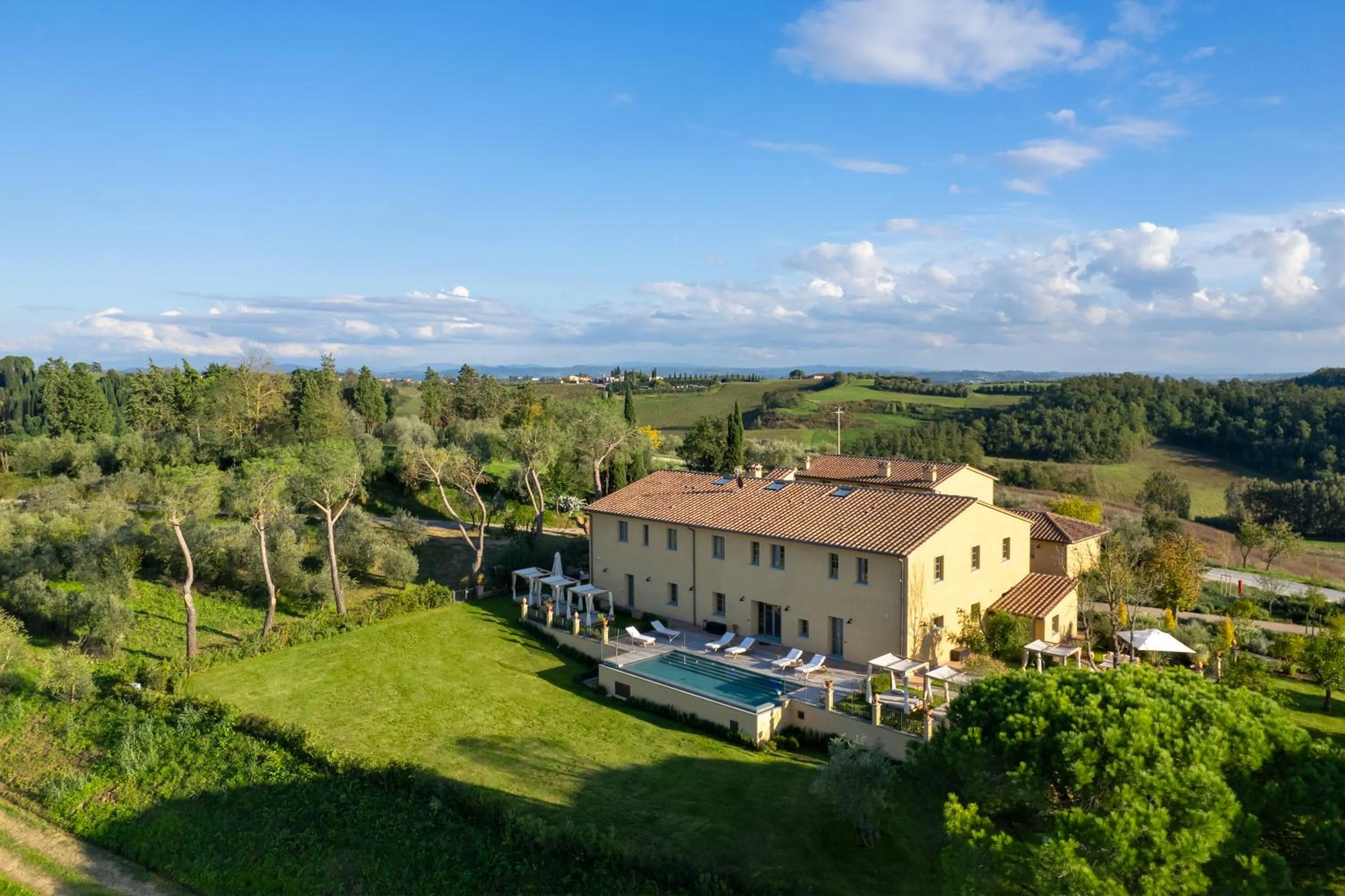 Property building in Villa Petriolo - Small Luxury Hotels of the World