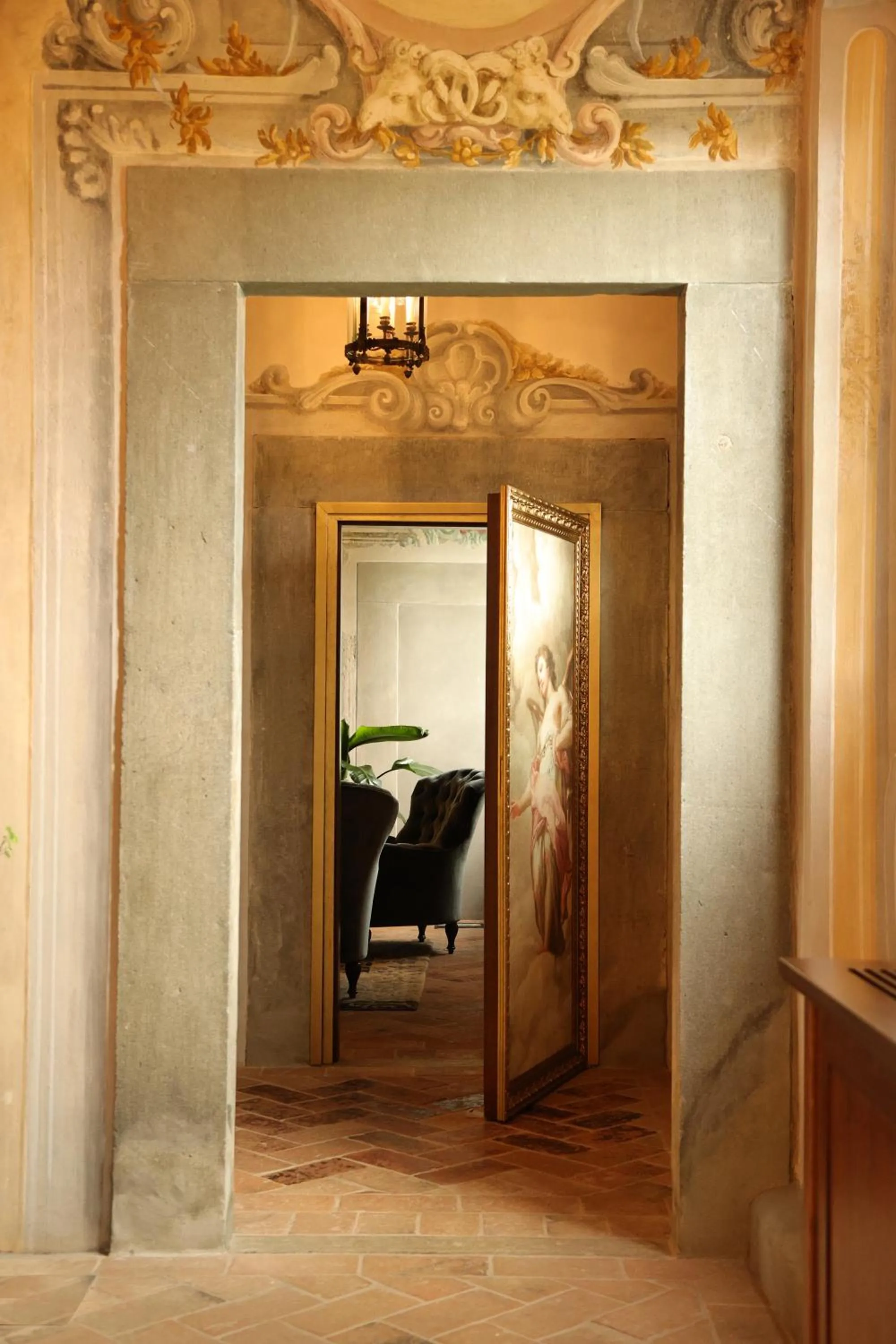 Living room in Villa Petriolo - Small Luxury Hotels of the World