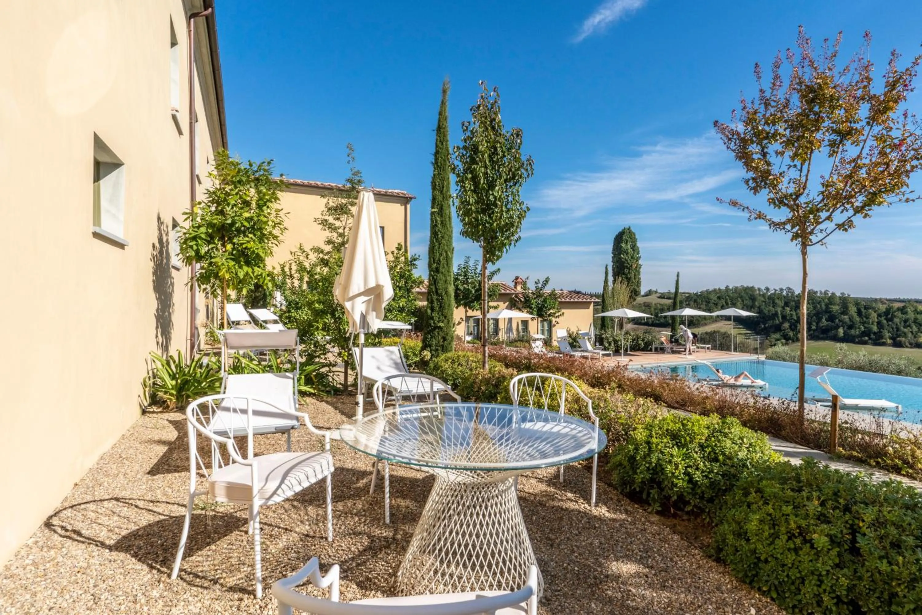 Patio in Villa Petriolo - Small Luxury Hotels of the World