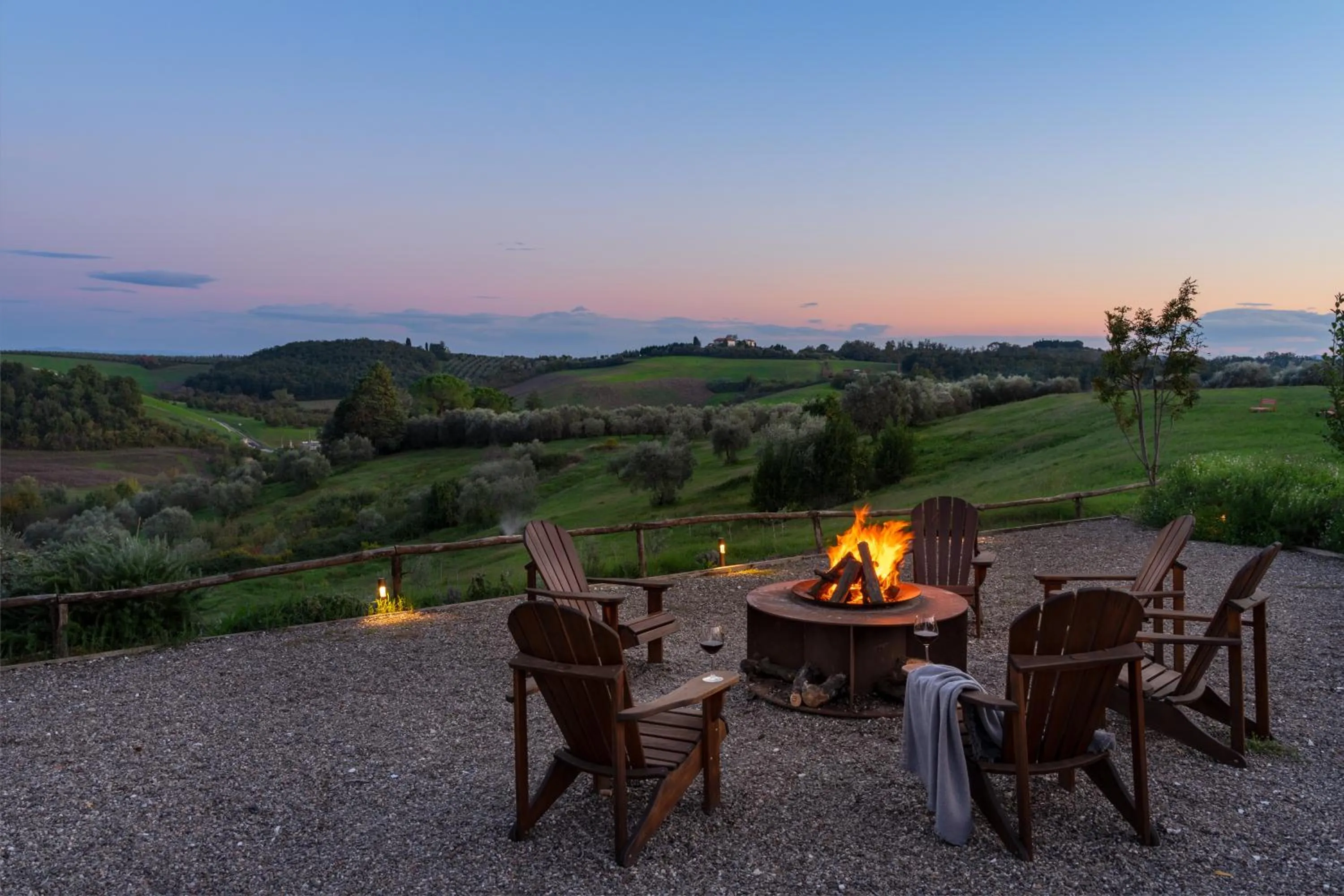 Natural landscape in Villa Petriolo - Small Luxury Hotels of the World