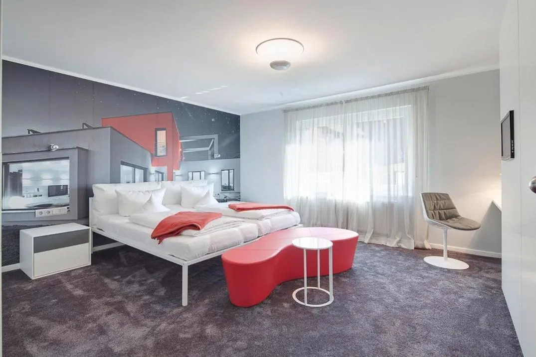 Photo of the whole room, Bed in Landhotel zum Böhm