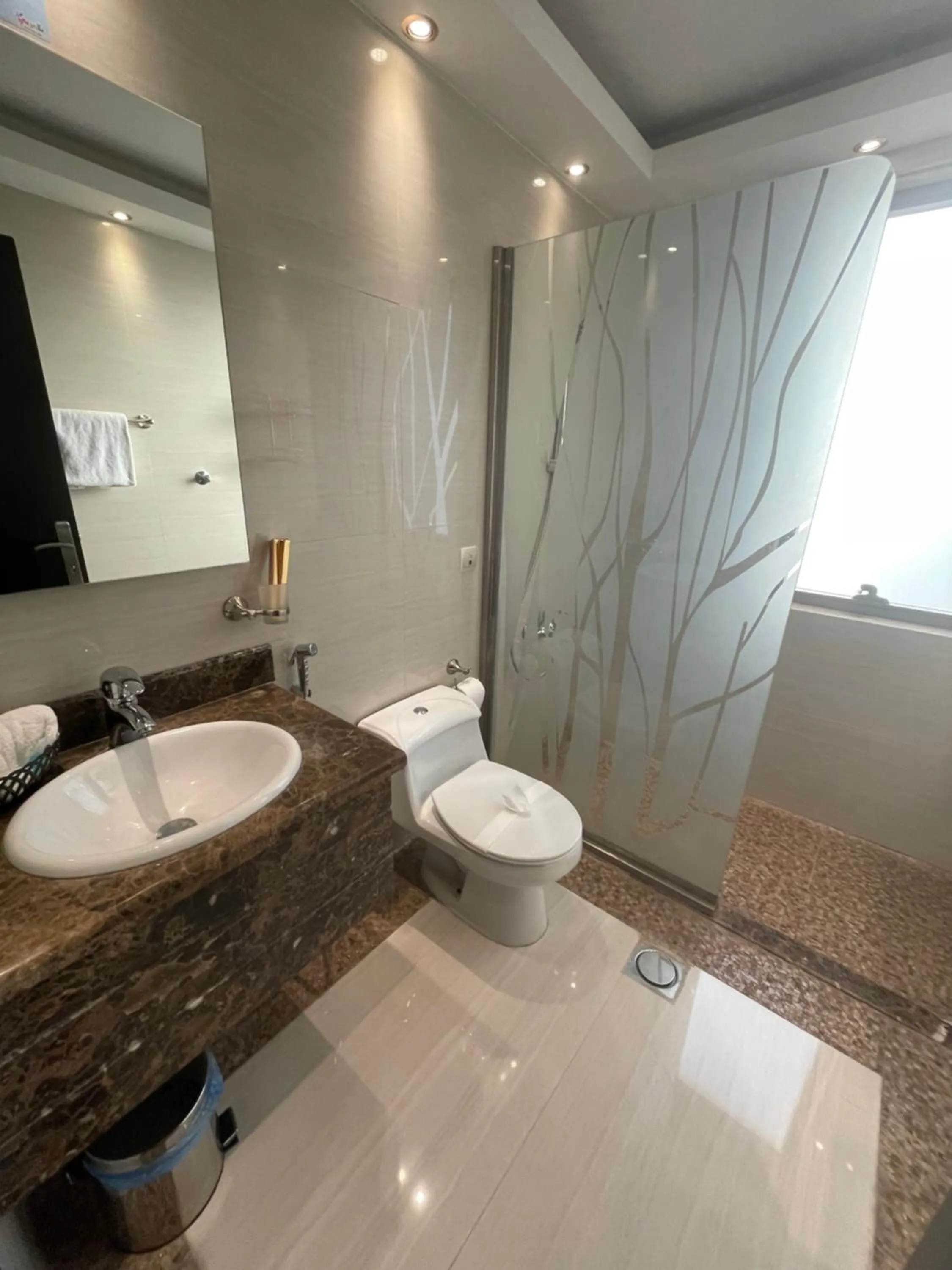 Bathroom in Makarem Residence - Hotel Apartments