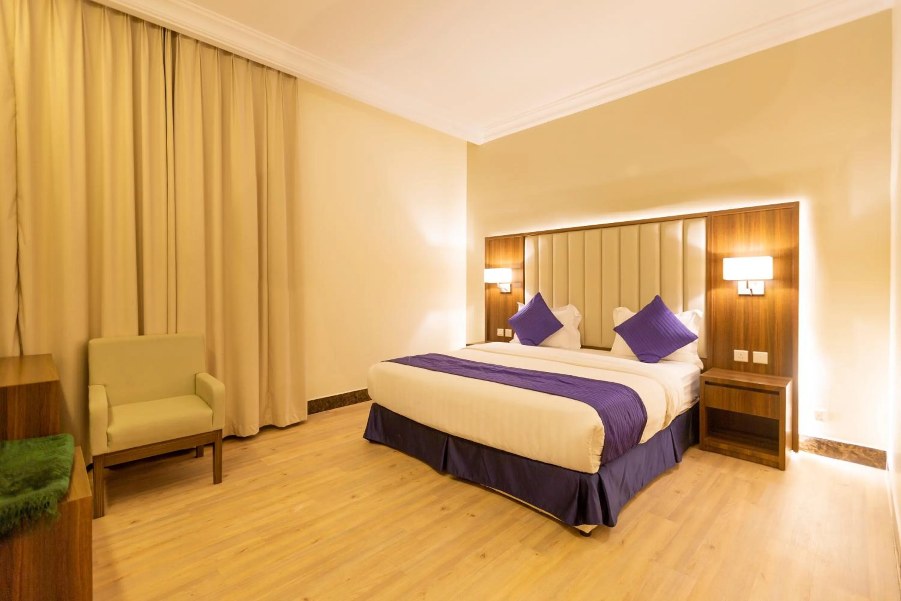 Bedroom, Bed in Makarem Residence - Hotel Apartments