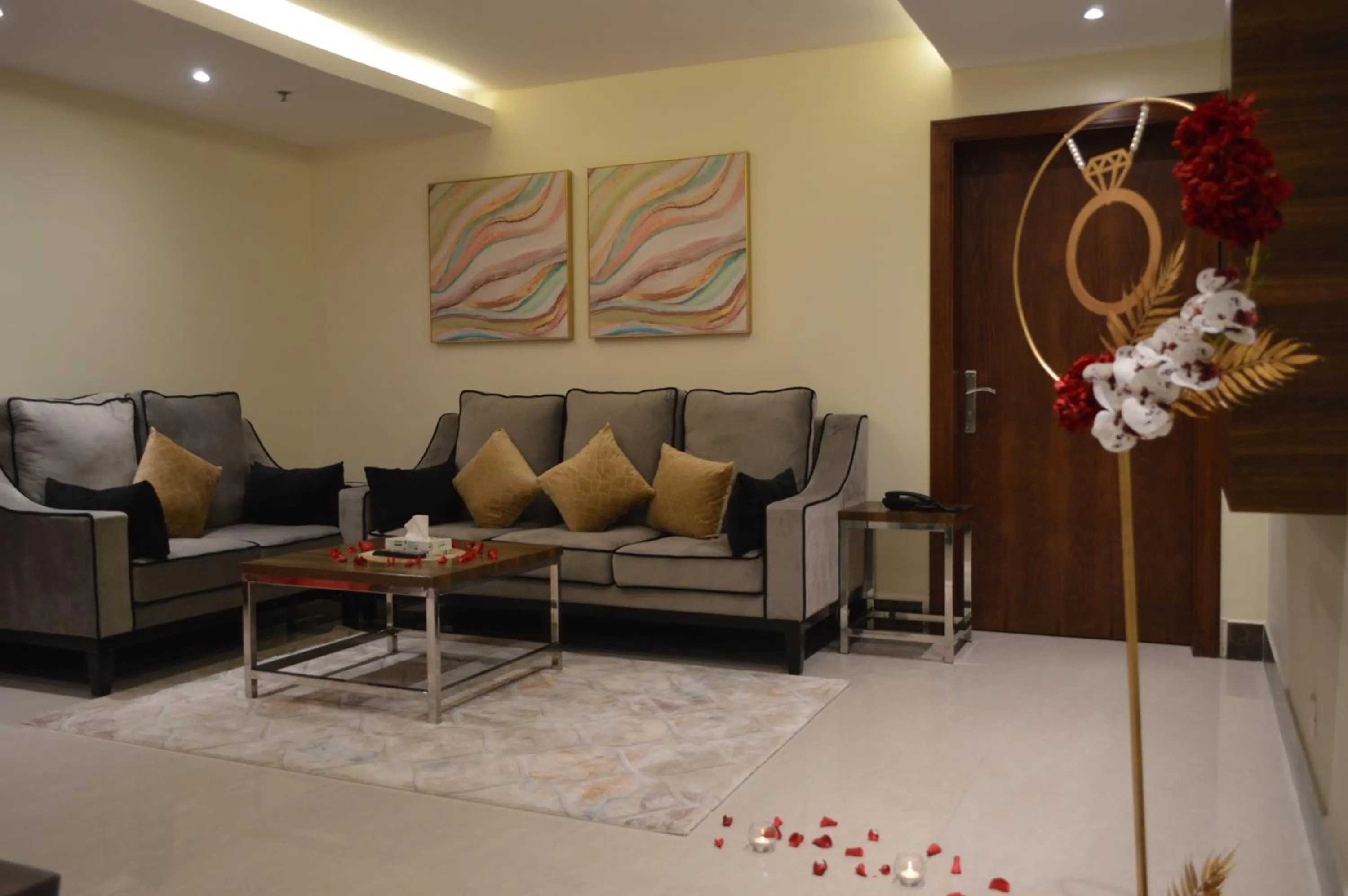 Living room in Makarem Residence - Hotel Apartments