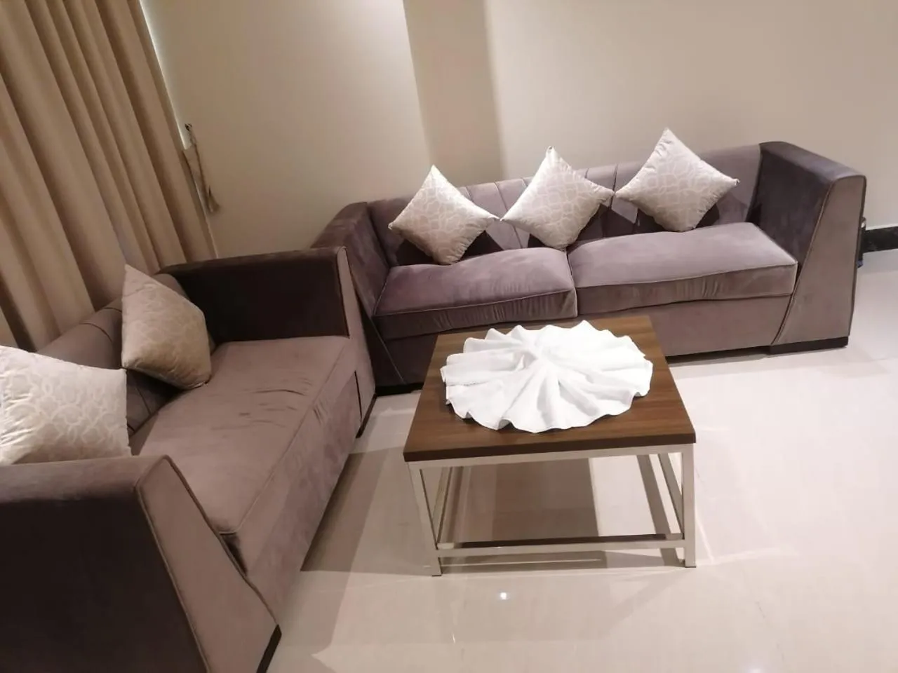 Seating area in Makarem Residence - Hotel Apartments