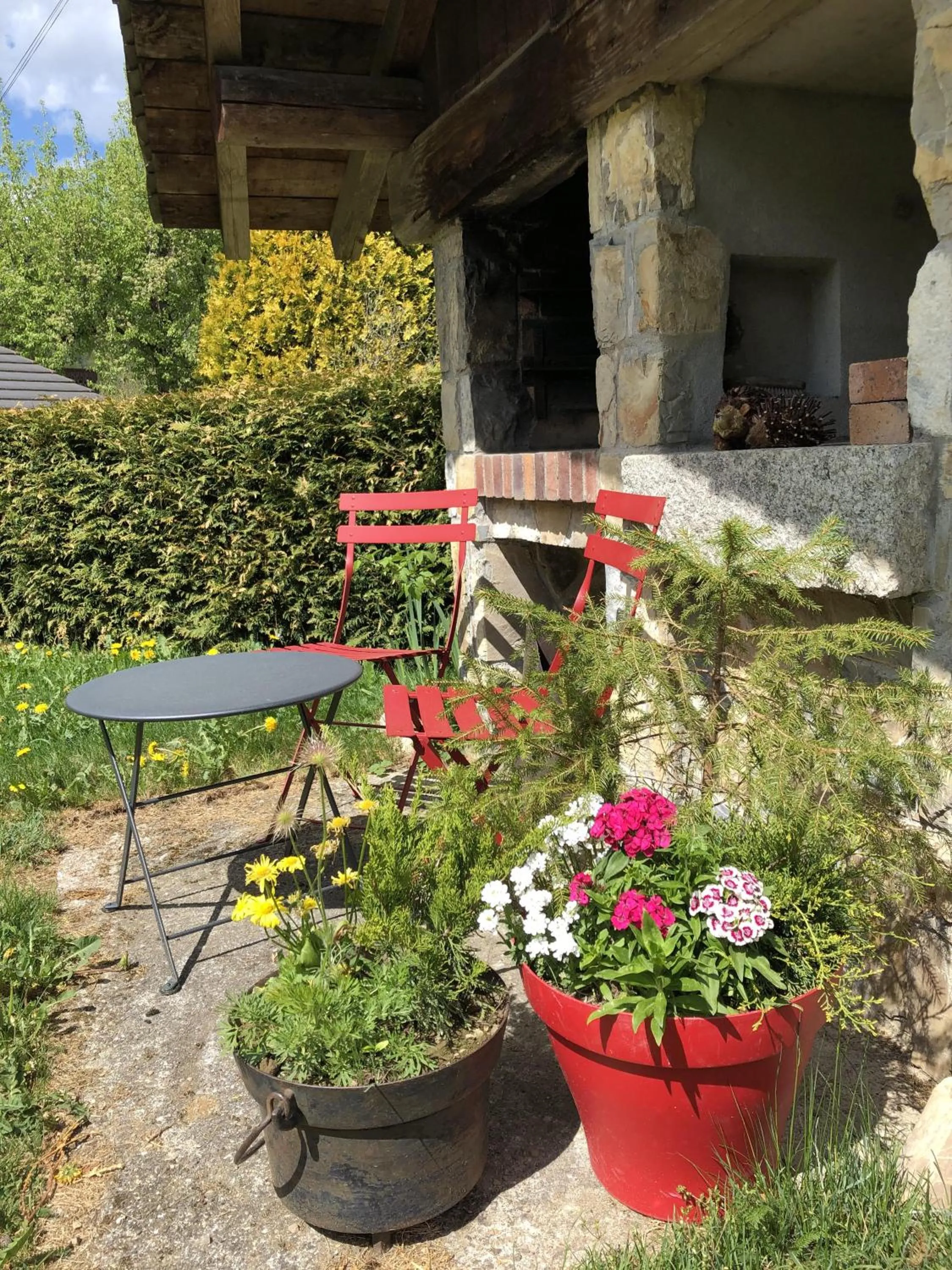 Garden in Chalet sur les monts Morzine