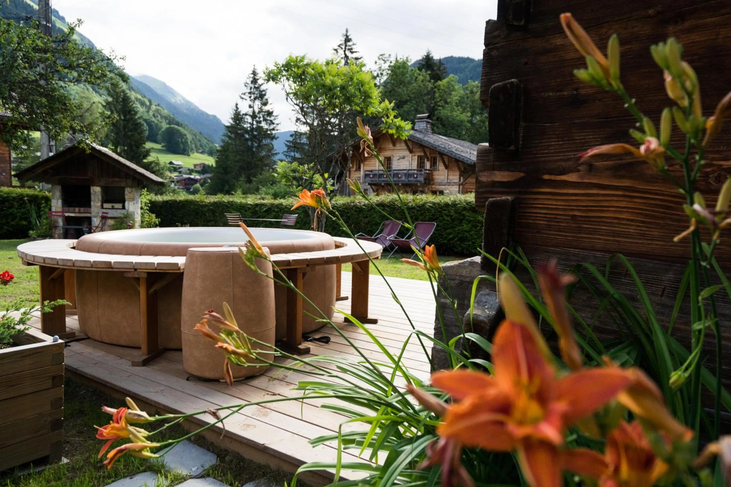Garden in Chalet sur les monts Morzine