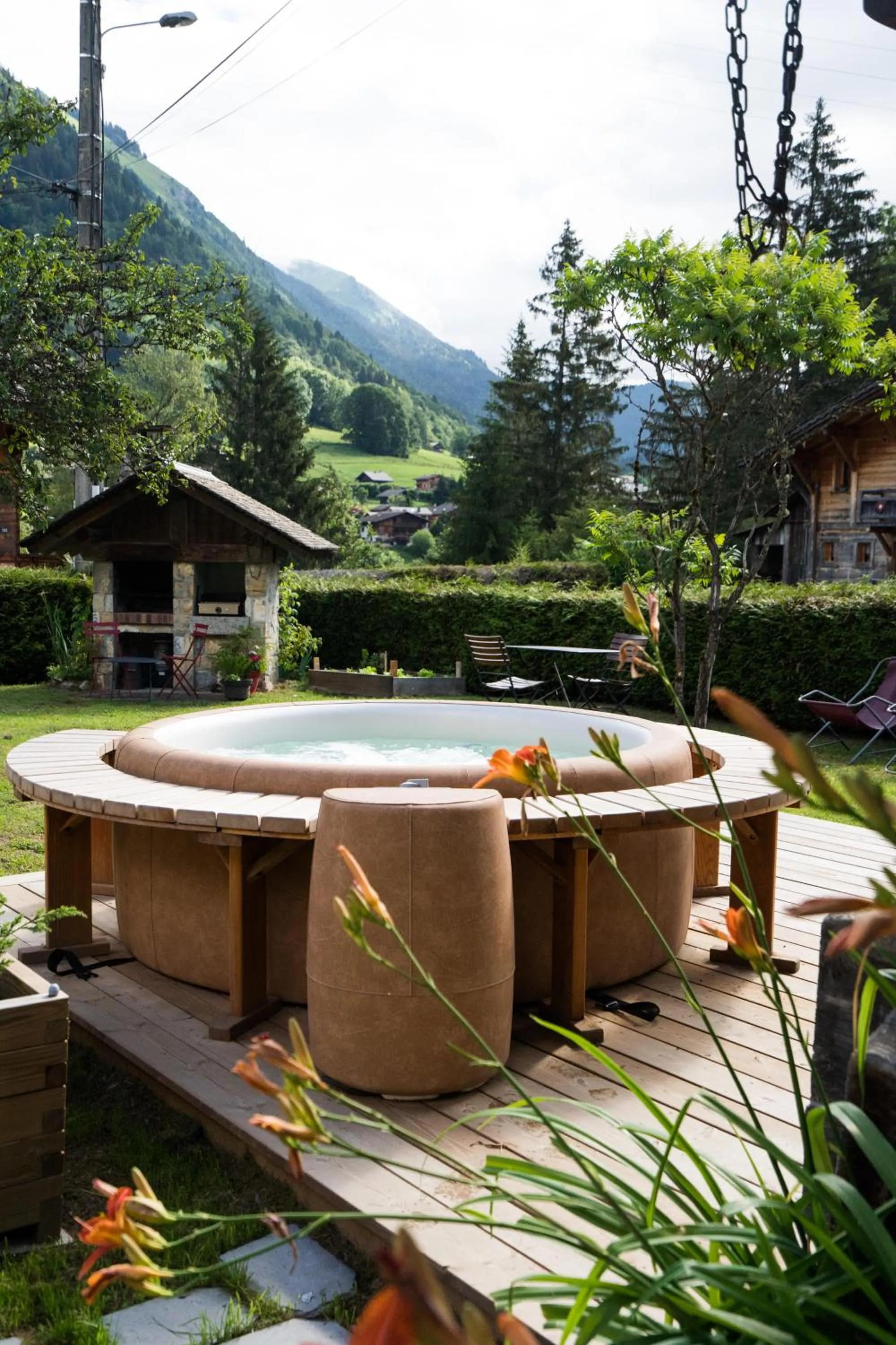 Garden in Chalet sur les monts Morzine