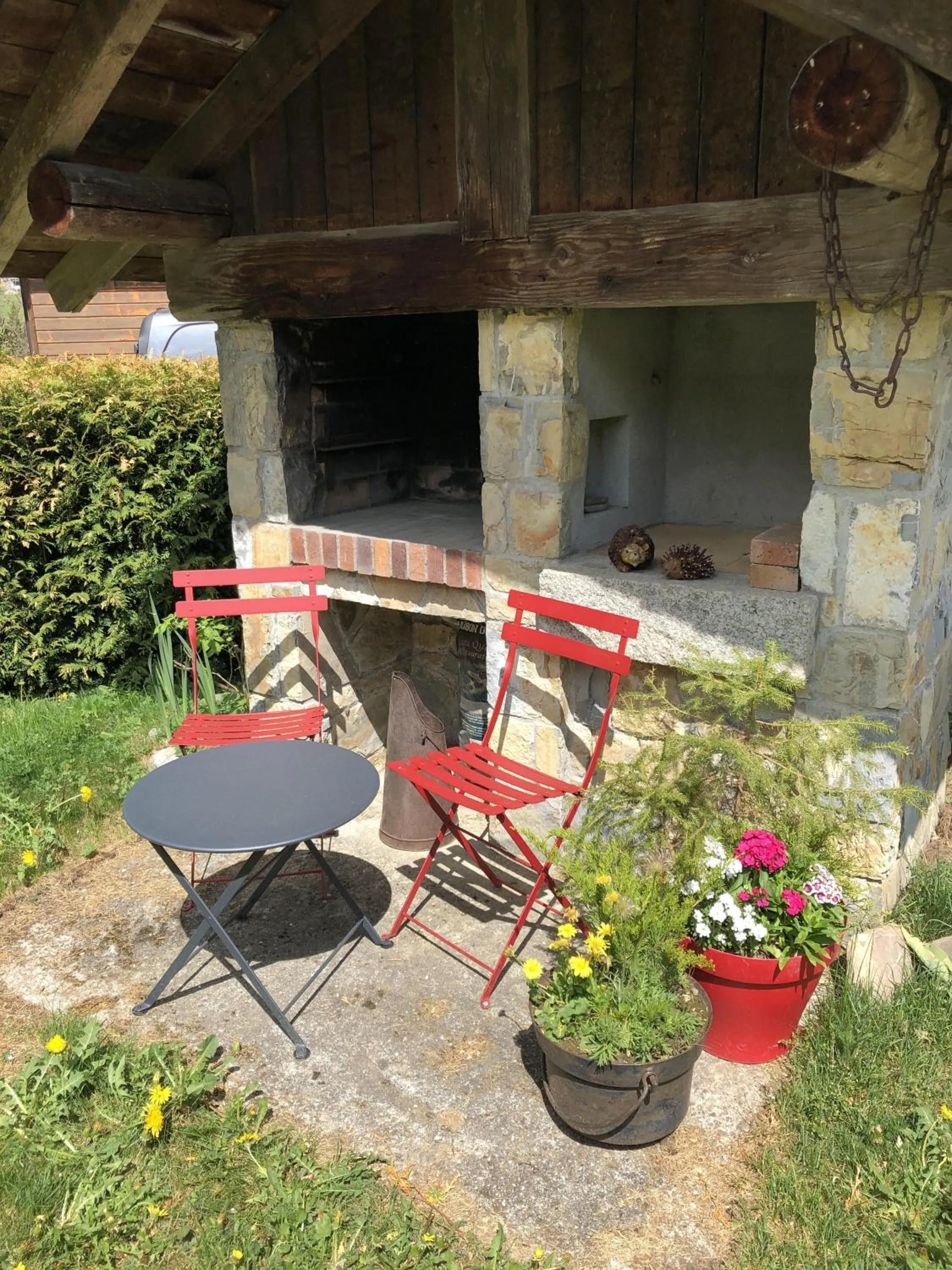 Garden in Chalet sur les monts Morzine