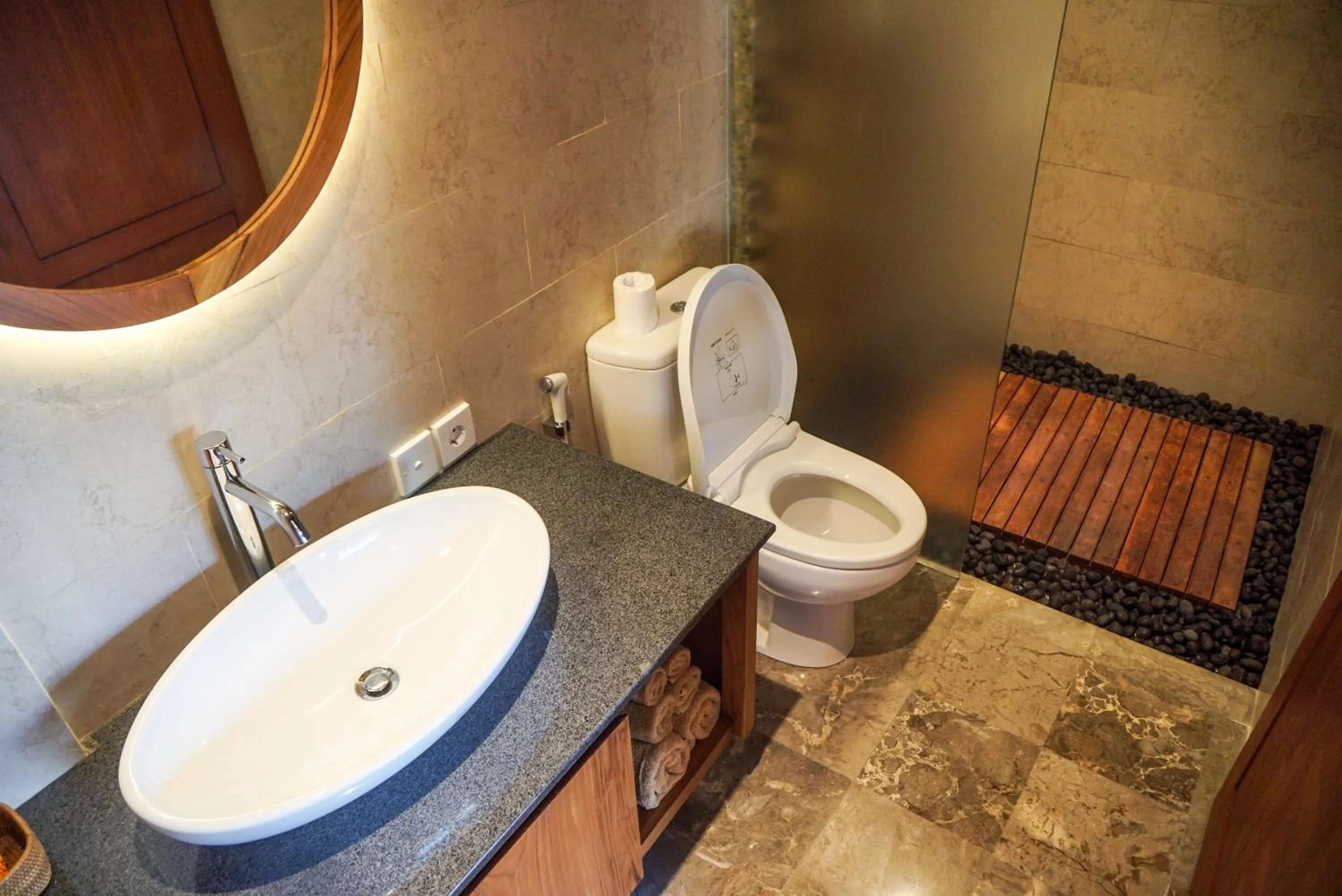 Toilet in Bisma Terrace Suite Ubud