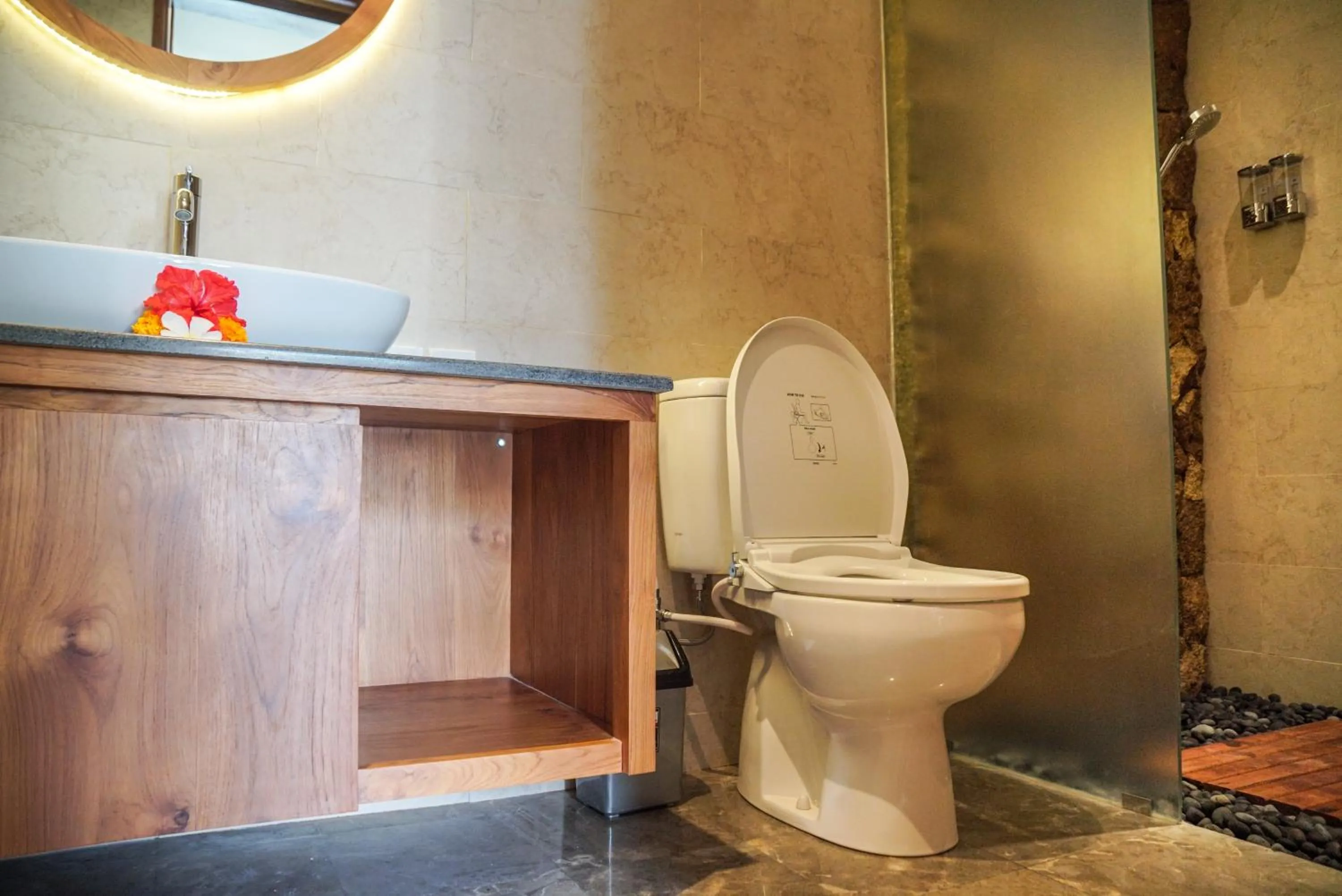 Toilet in Bisma Terrace Suite Ubud