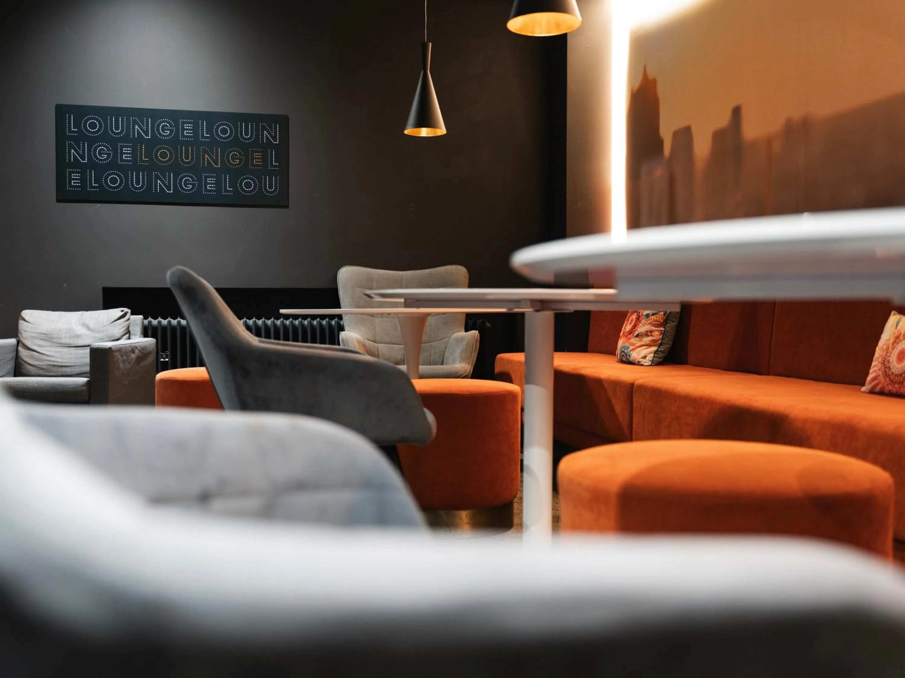 Lounge or bar in JustStay Solingen Hotel & Apartments