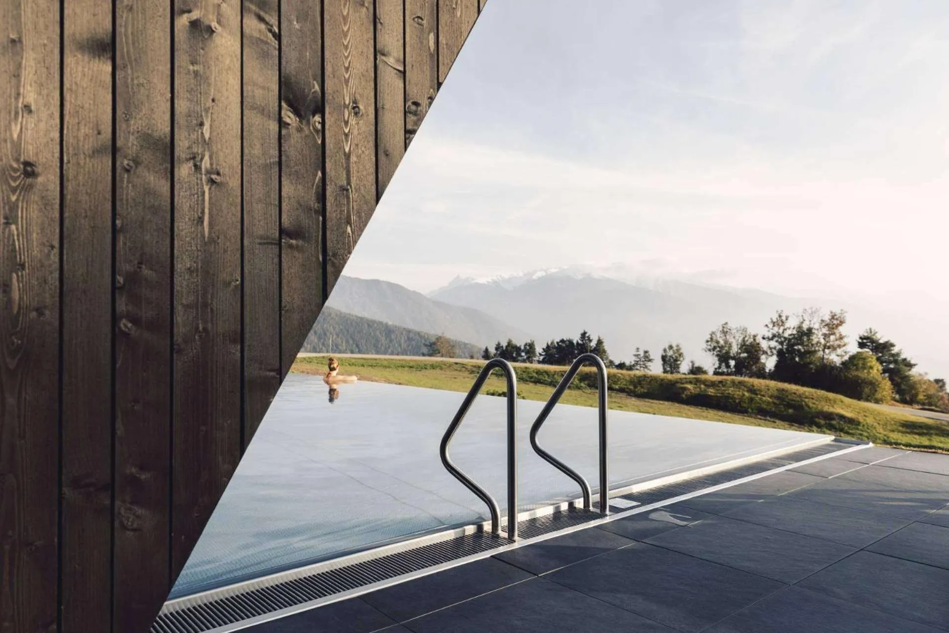 Swimming pool in Hotel Milla Montis