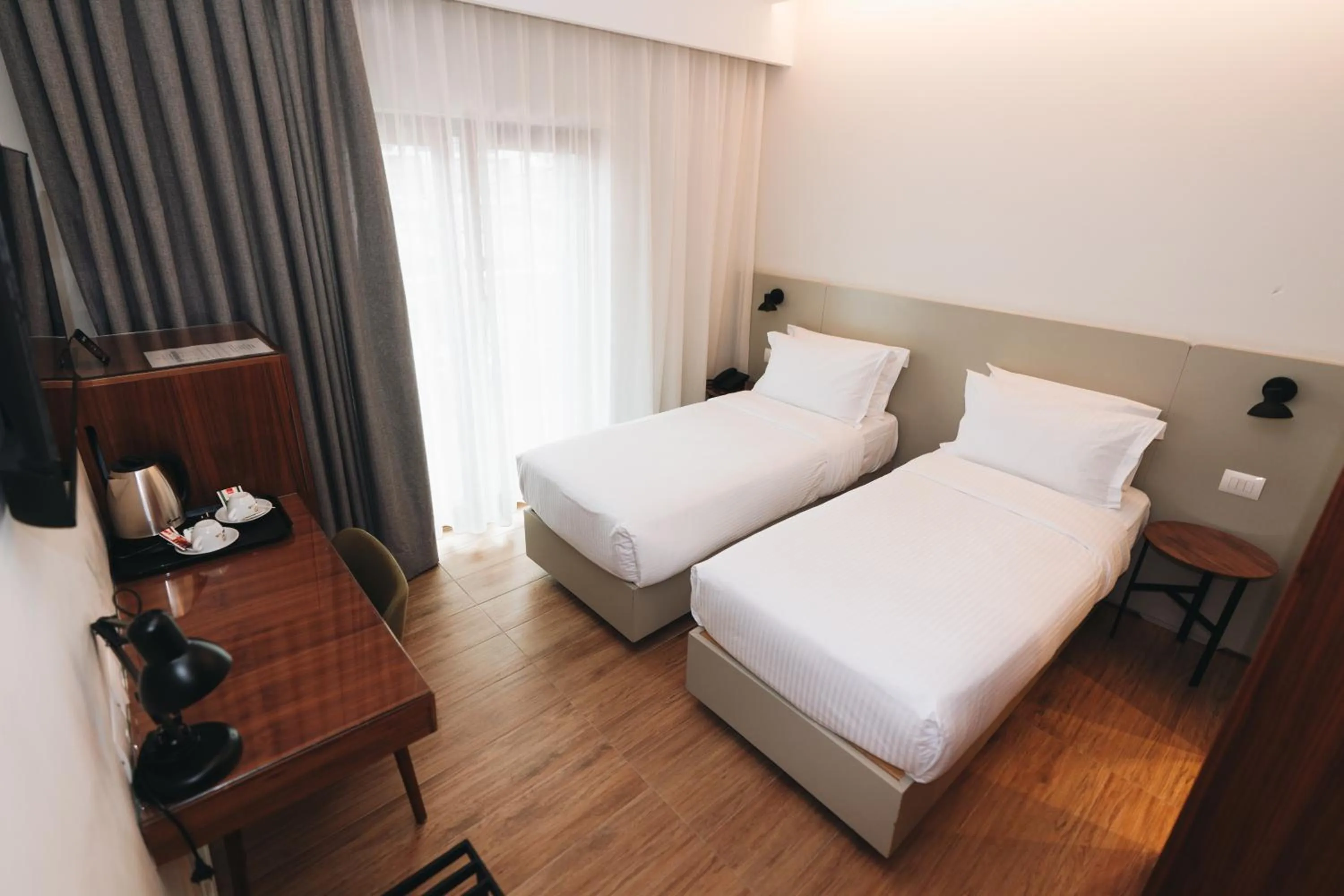 Bed in Hotel Theatro- City Center