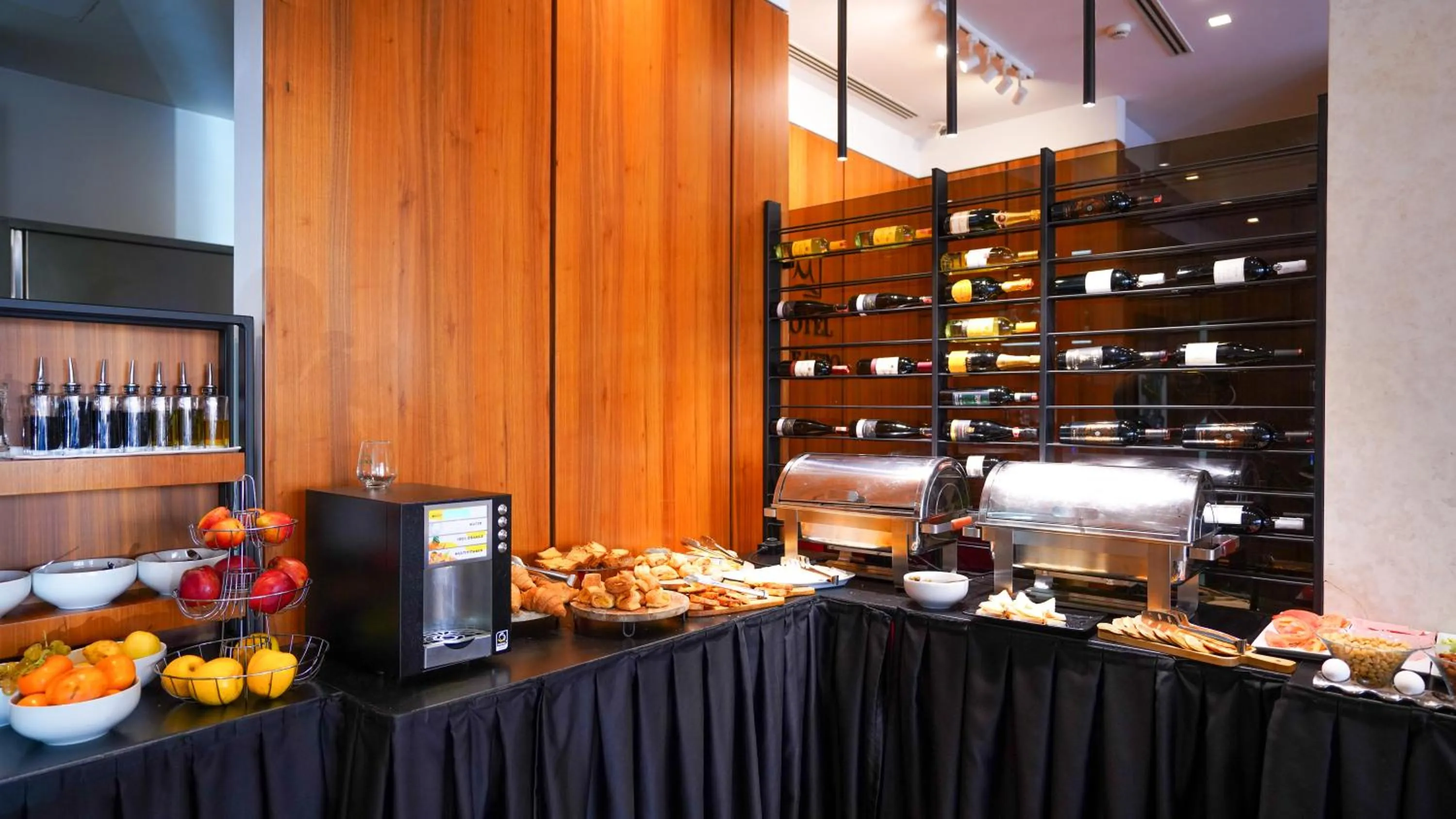 Food close-up in Hotel Theatro- City Center