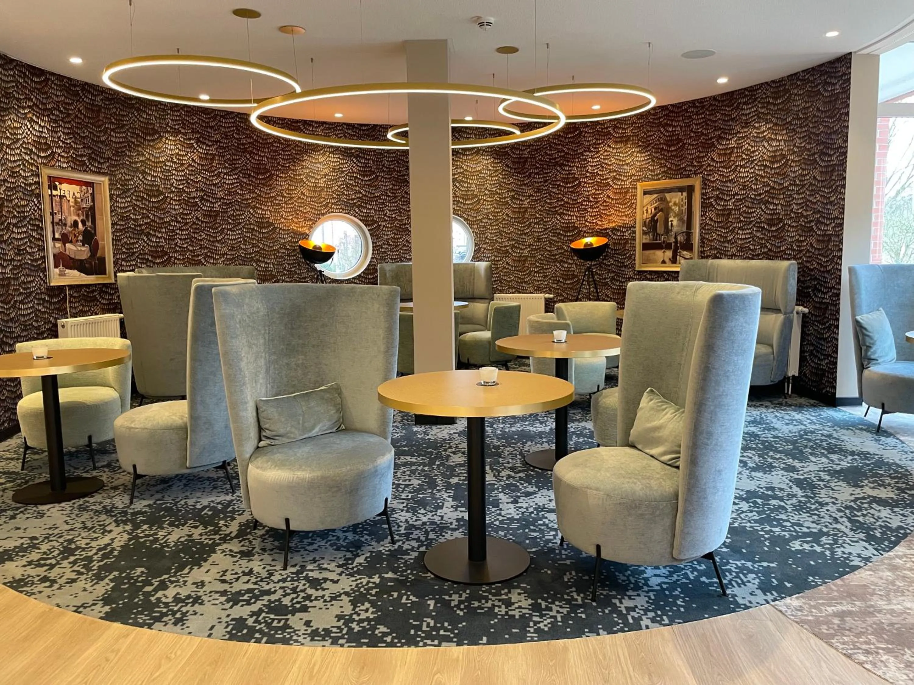 Lounge or bar in Morada Hotel Gifhorn